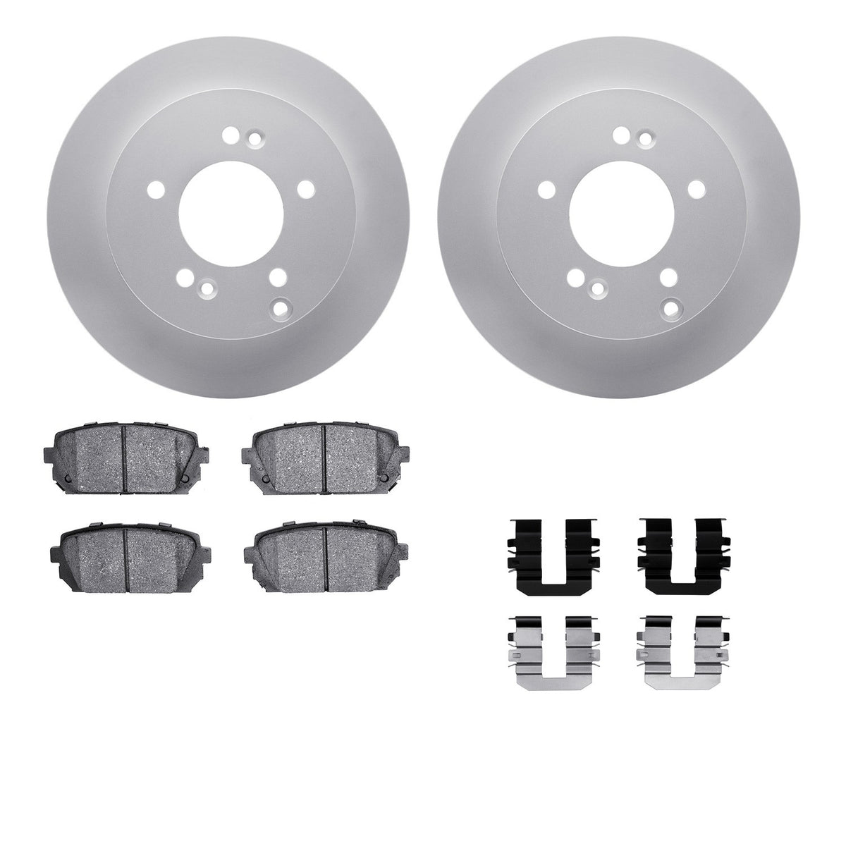 Dynamic Friction Company Disc Brake Kit 4512-21044
