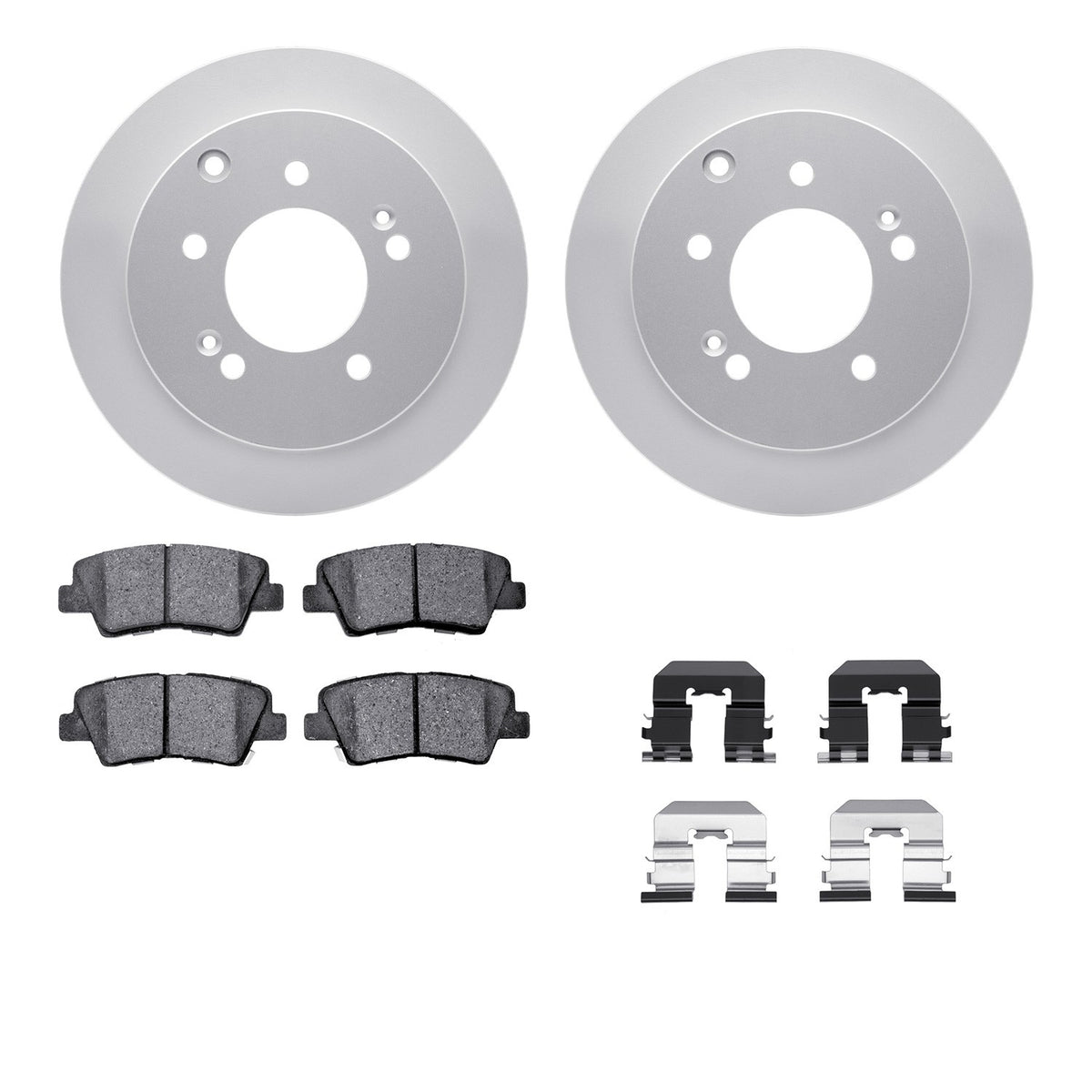 Dynamic Friction Company Disc Brake Kit 4512-21050
