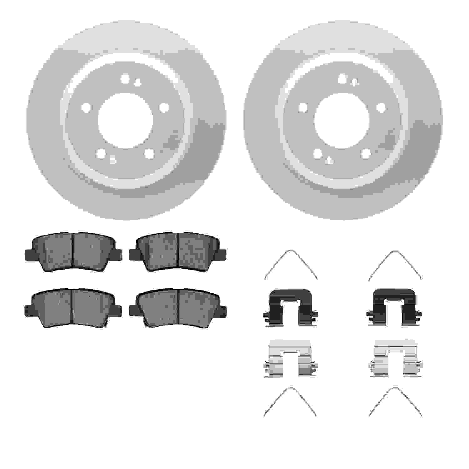 Dynamic Friction Company Disc Brake Kit 4512-21052