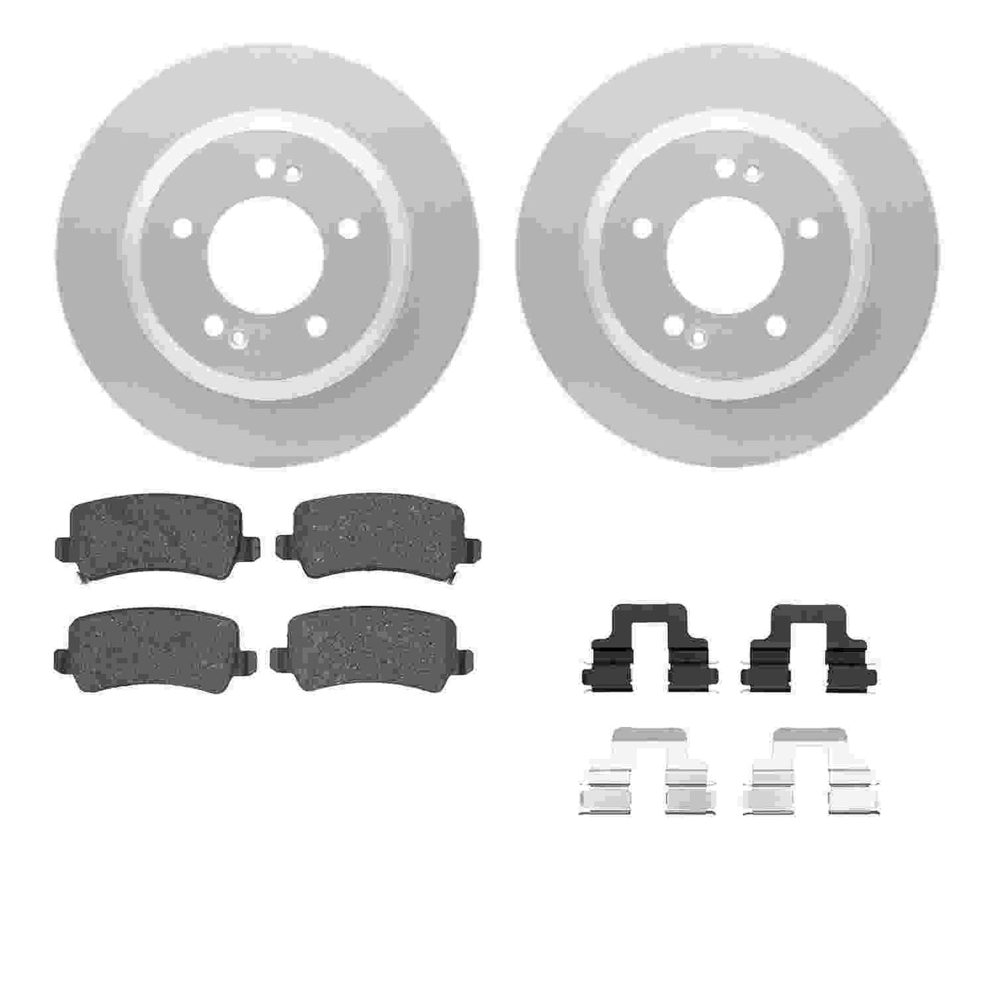 Dynamic Friction Company Disc Brake Kit 4512-21054