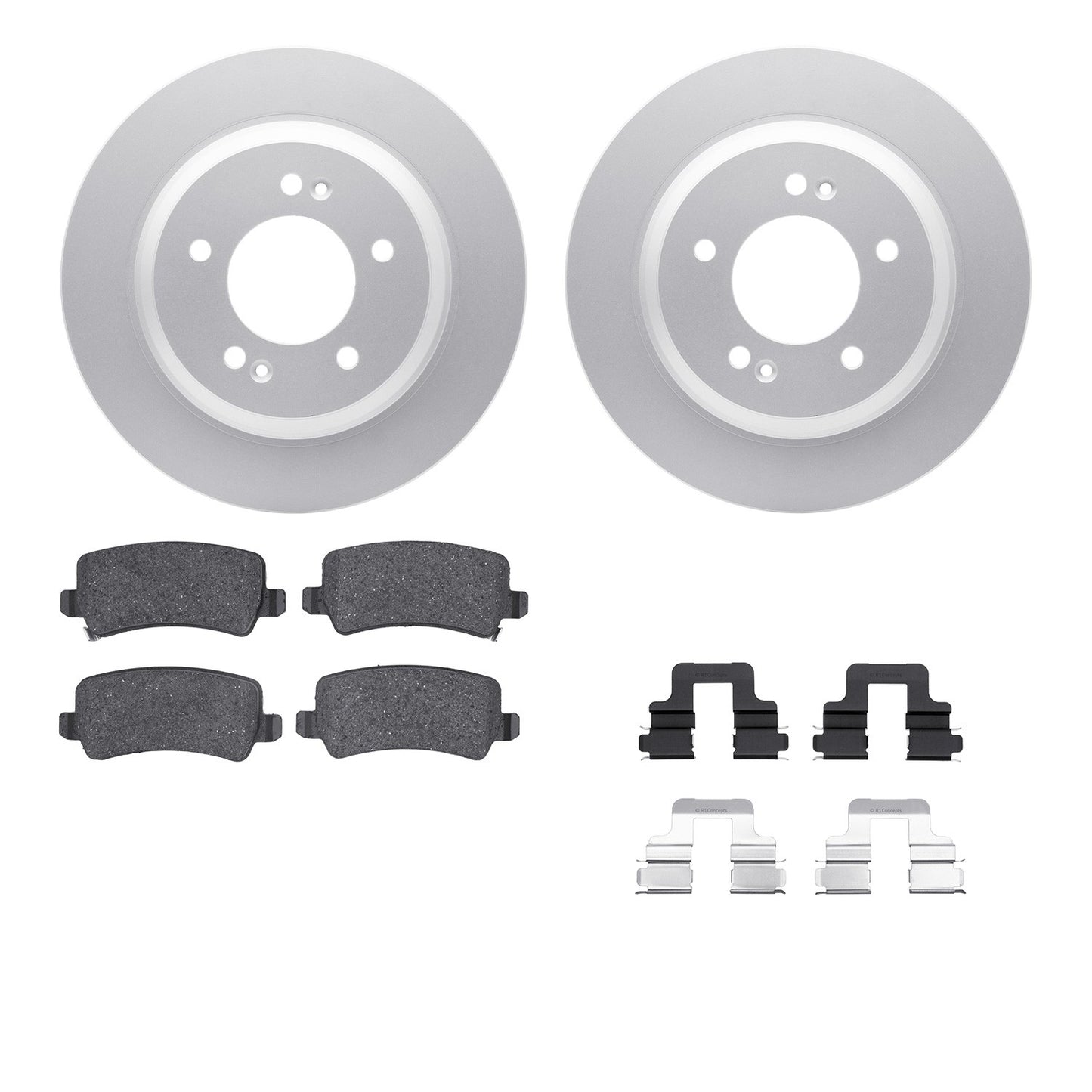 Dynamic Friction Company Disc Brake Kit 4512-21054
