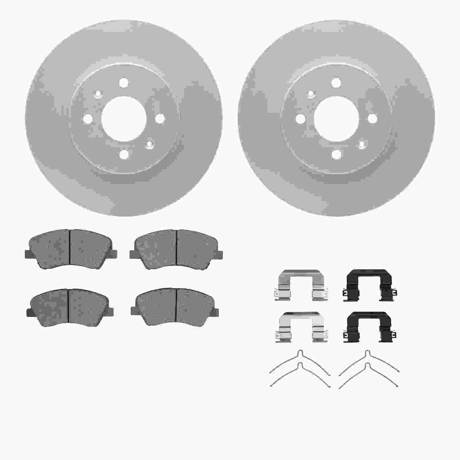 Dynamic Friction Company Disc Brake Kit 4512-21056