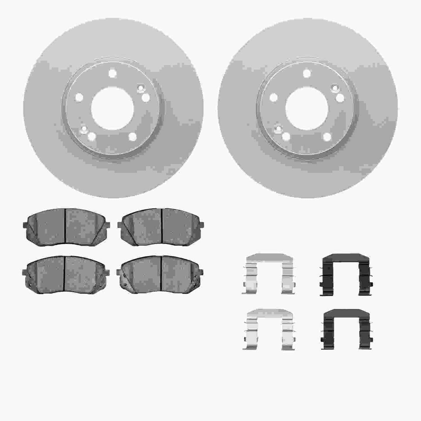 Dynamic Friction Company Disc Brake Kit 4512-21057