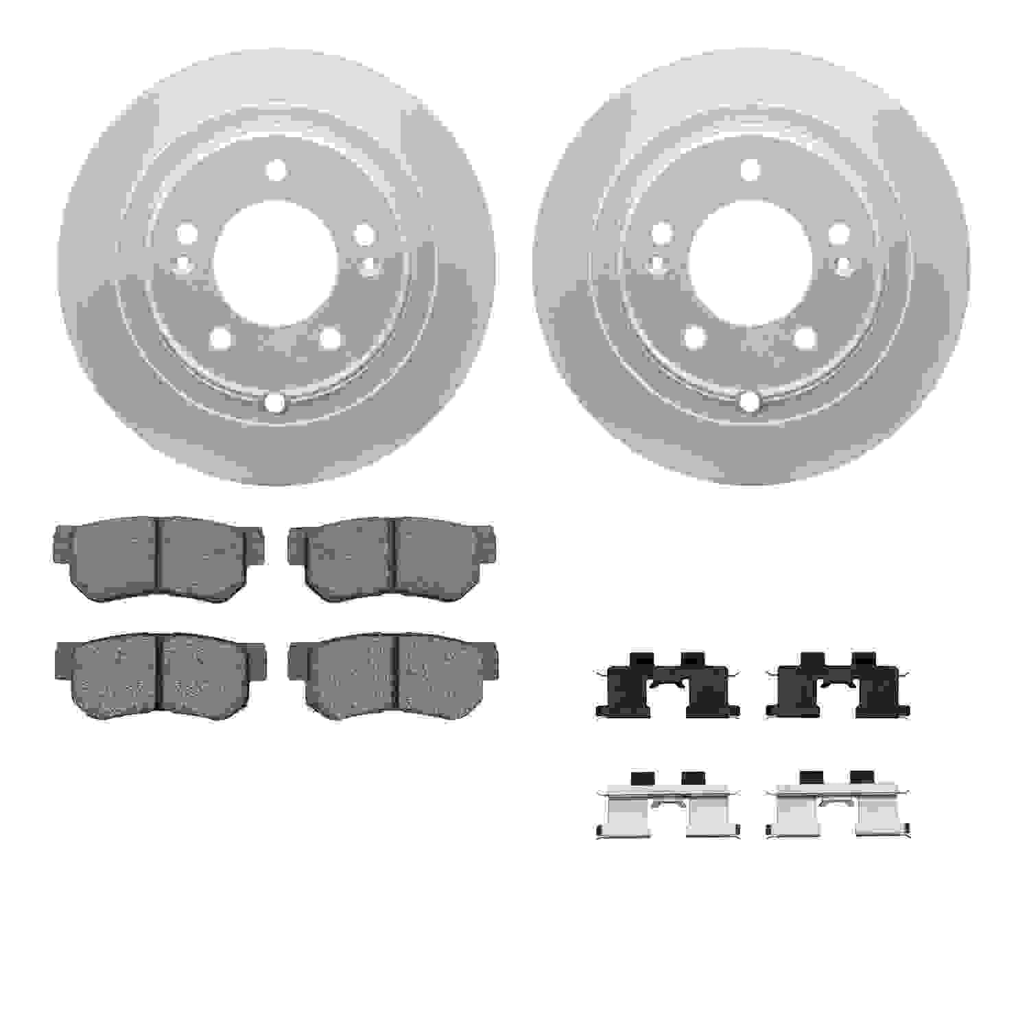 Dynamic Friction Company Disc Brake Kit 4512-21059