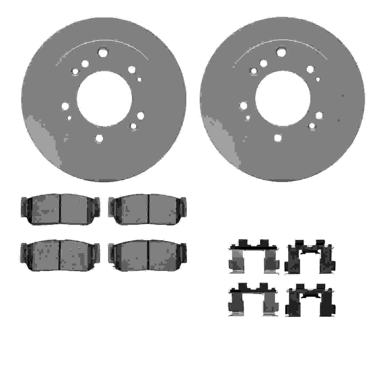 Dynamic Friction Company Disc Brake Kit 4512-21061