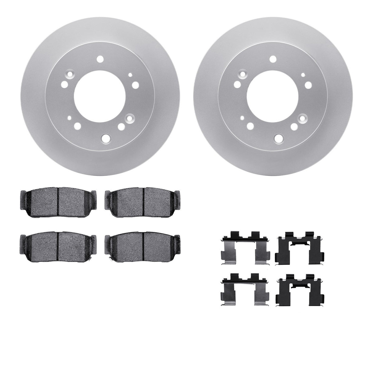Dynamic Friction Company Disc Brake Kit 4512-21067