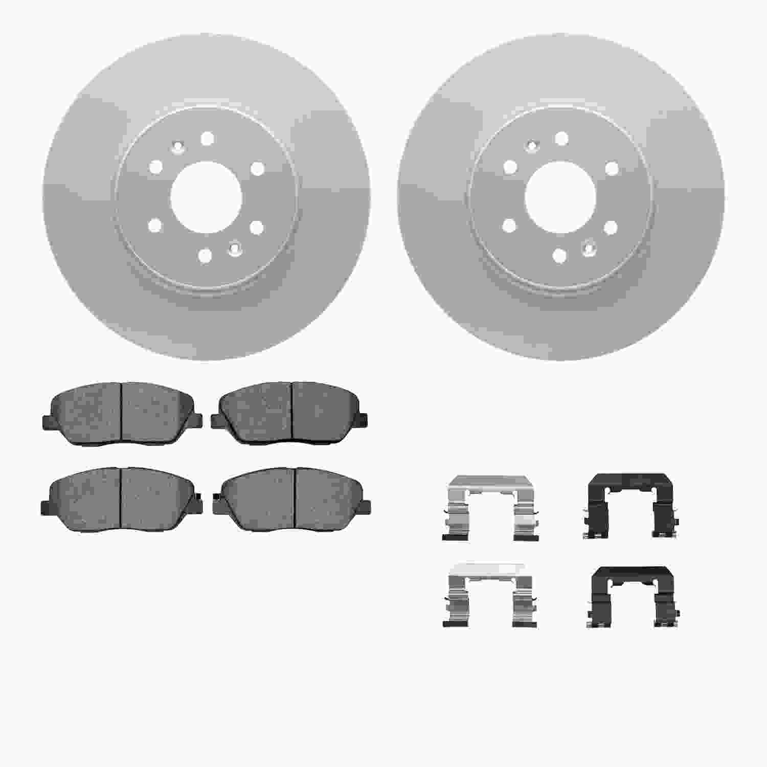 Dynamic Friction Company Disc Brake Kit 4512-21069