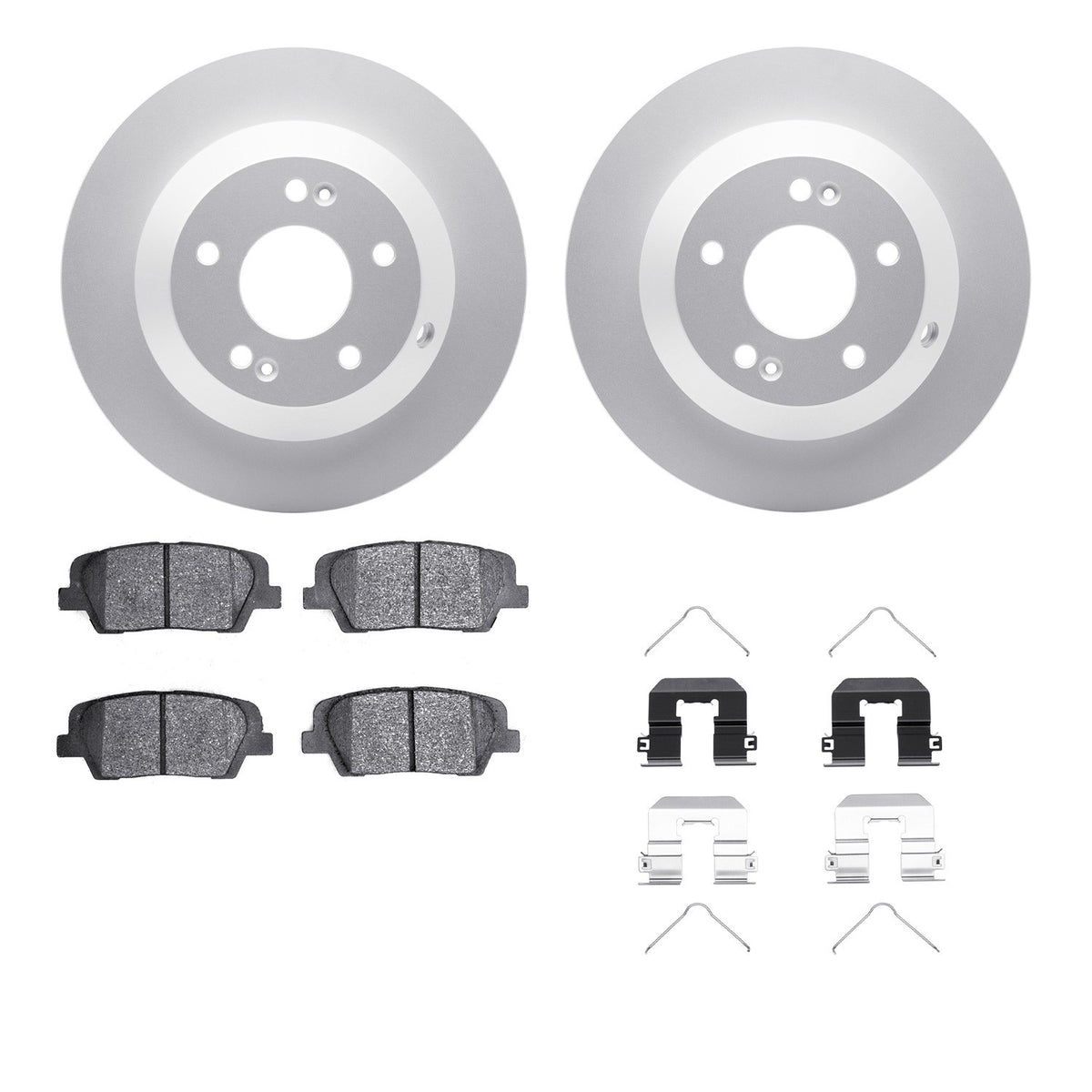 Dynamic Friction Company Disc Brake Kit 4512-21070