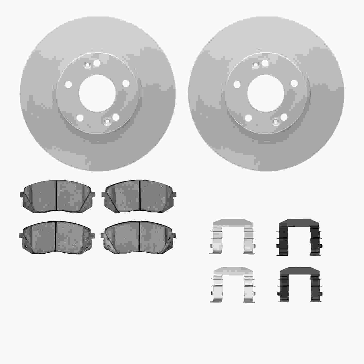 Dynamic Friction Company Disc Brake Kit 4512-21073