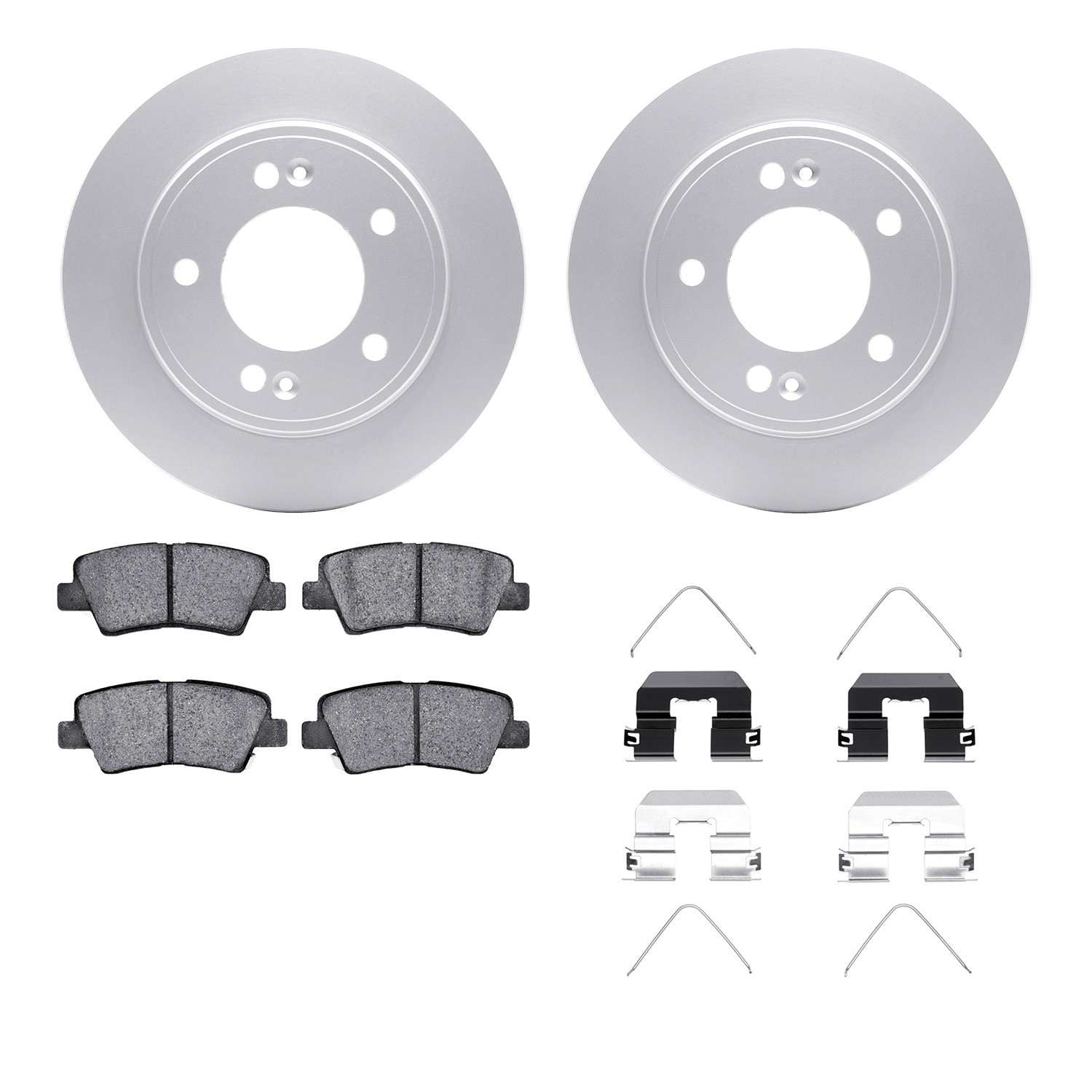 Dynamic Friction Company Disc Brake Kit 4512-21074