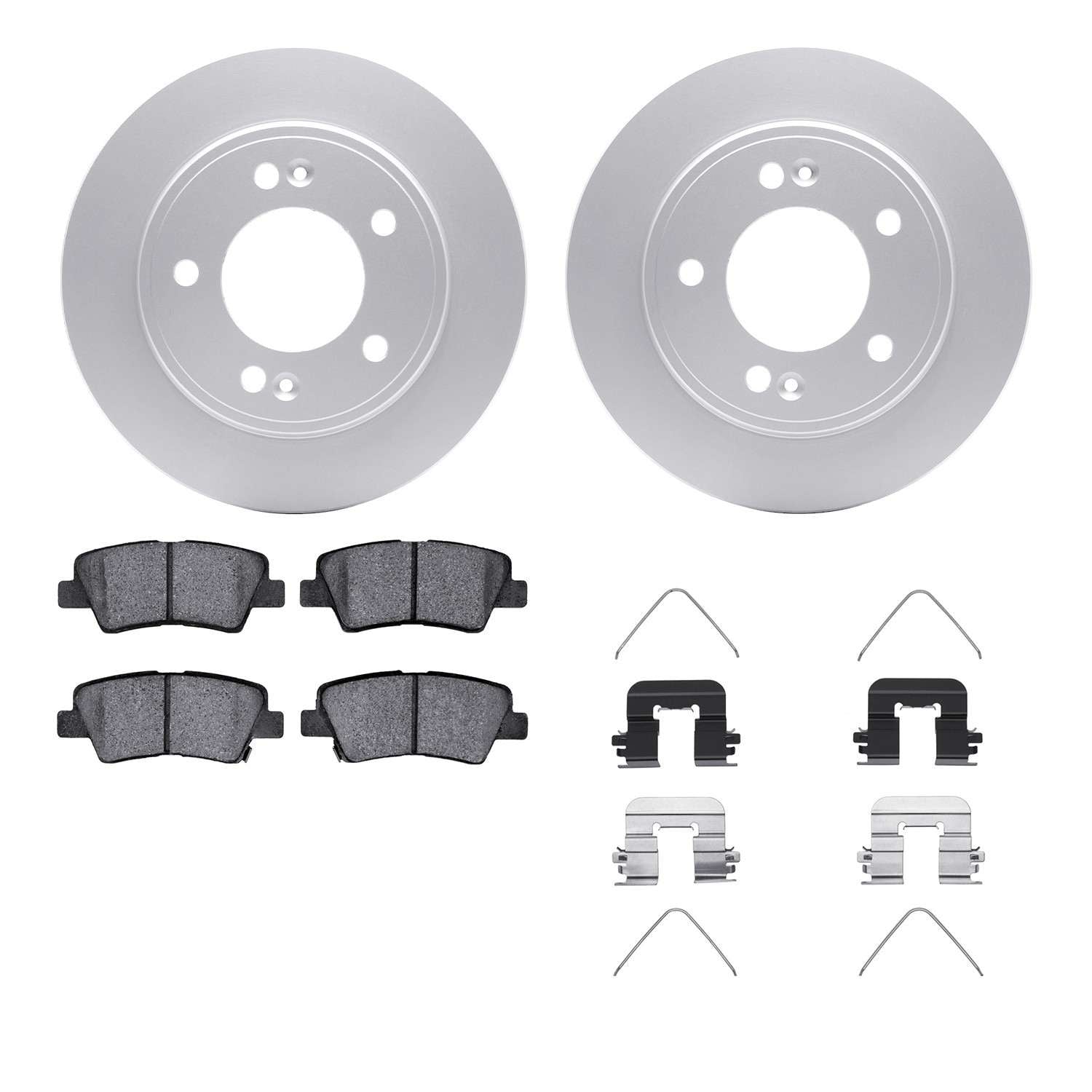 Dynamic Friction Company Disc Brake Kit 4512-21075