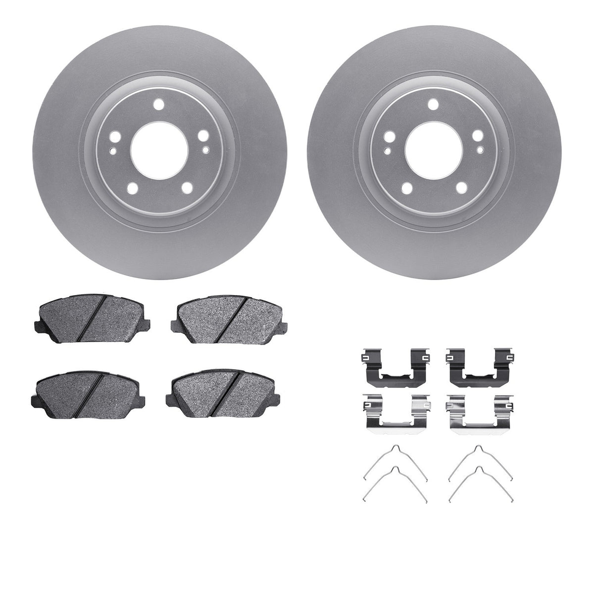 Dynamic Friction Company Disc Brake Kit 4512-21076