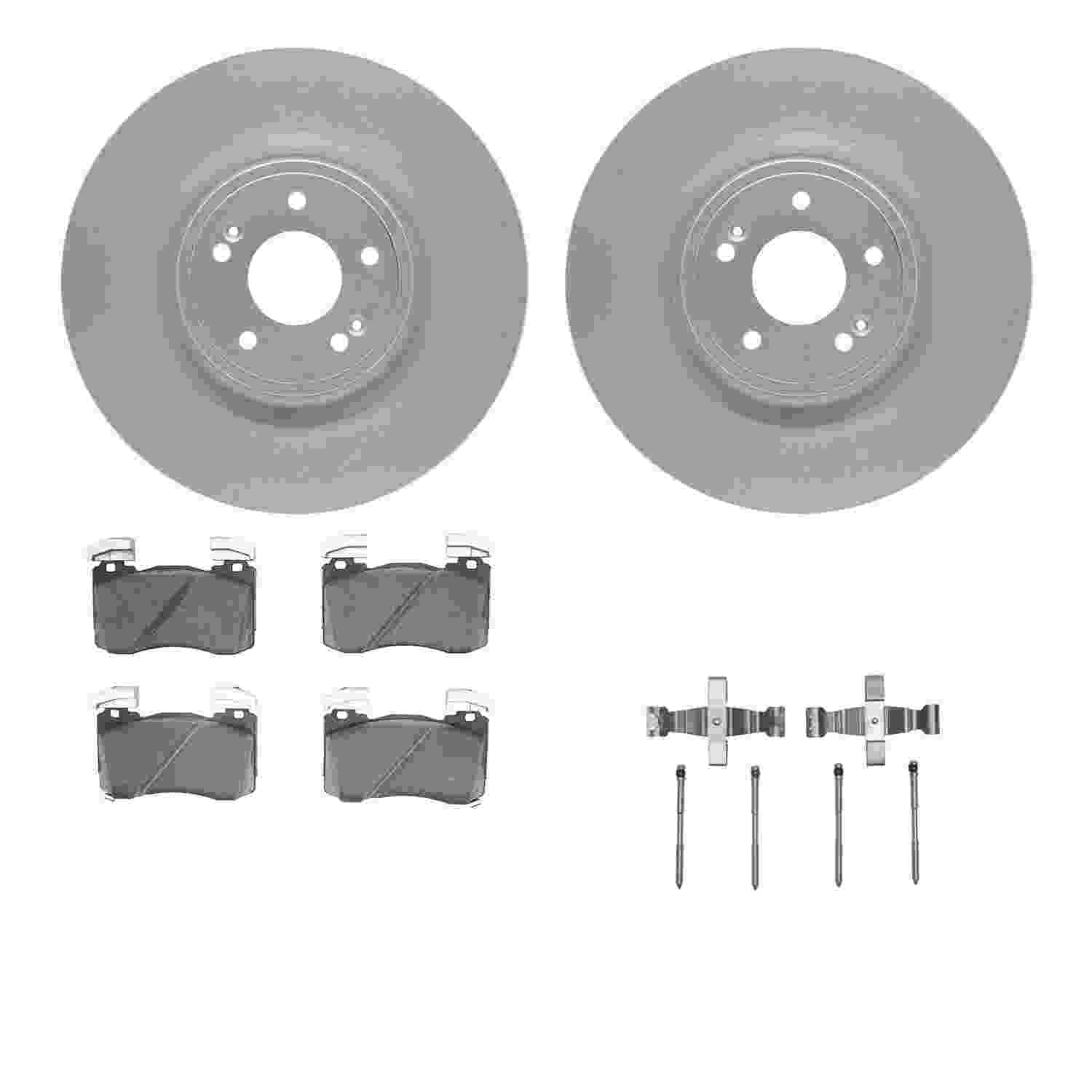 Dynamic Friction Company Disc Brake Kit 4512-21080