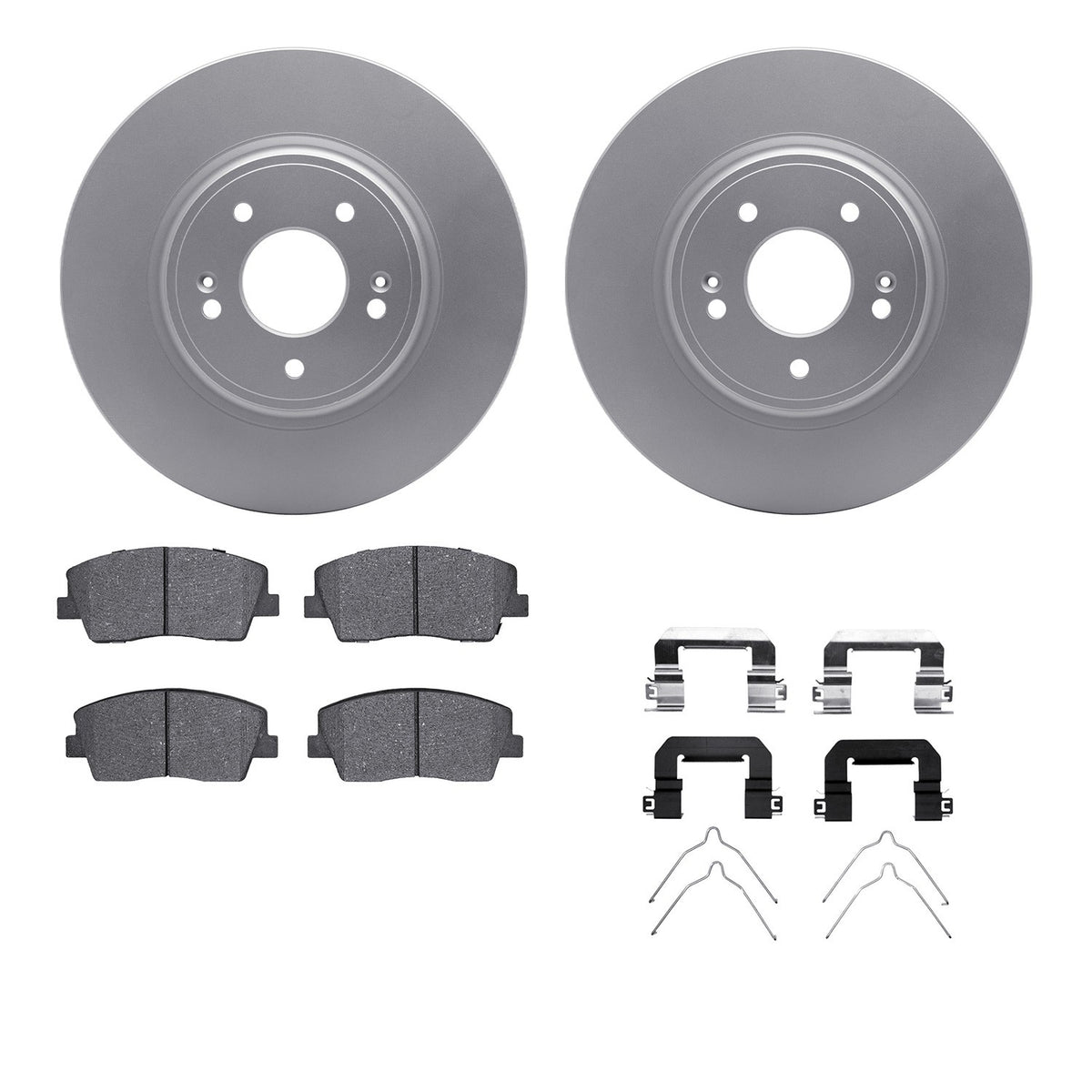Dynamic Friction Company Disc Brake Kit 4512-21082