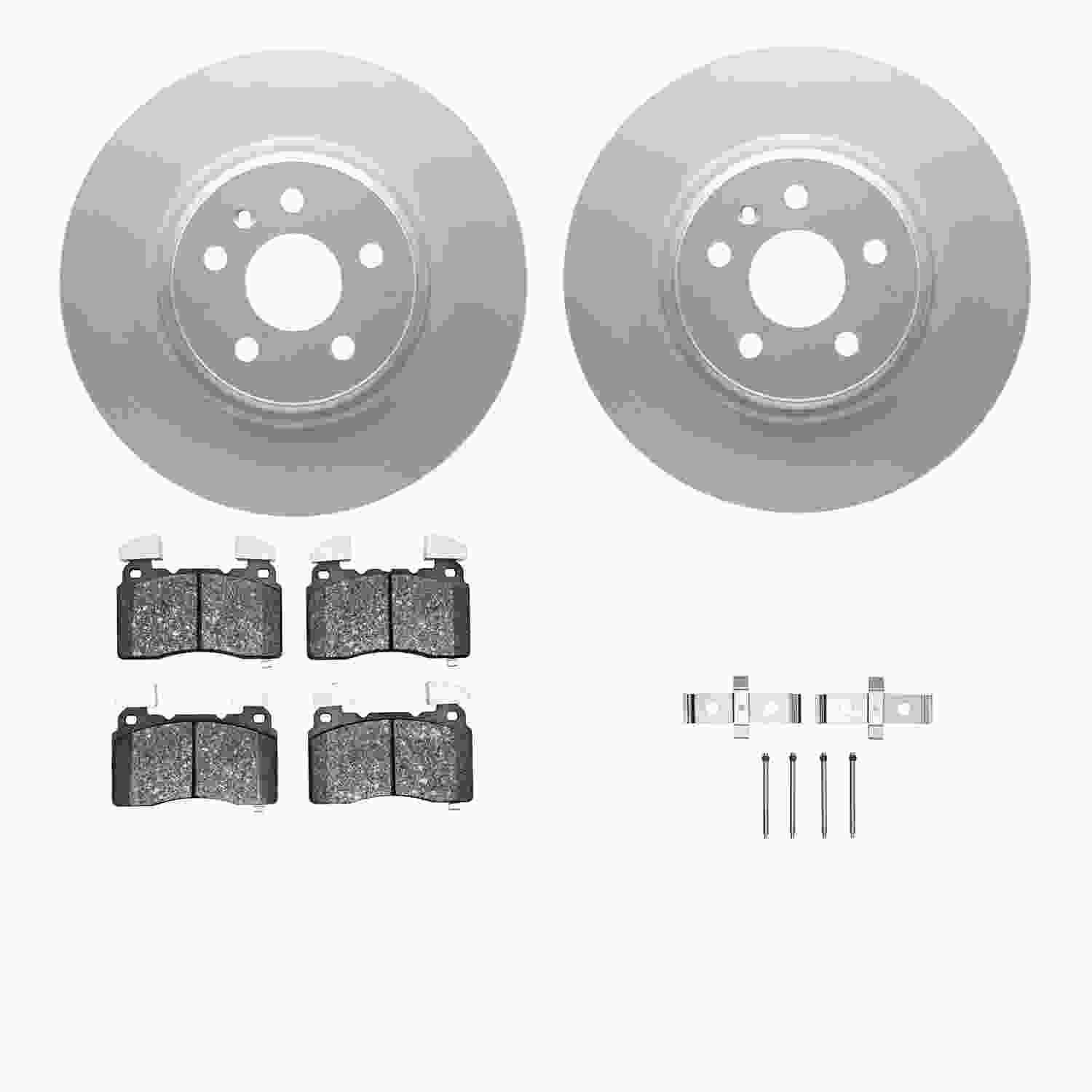 Dynamic Friction Company Disc Brake Kit 4512-26009