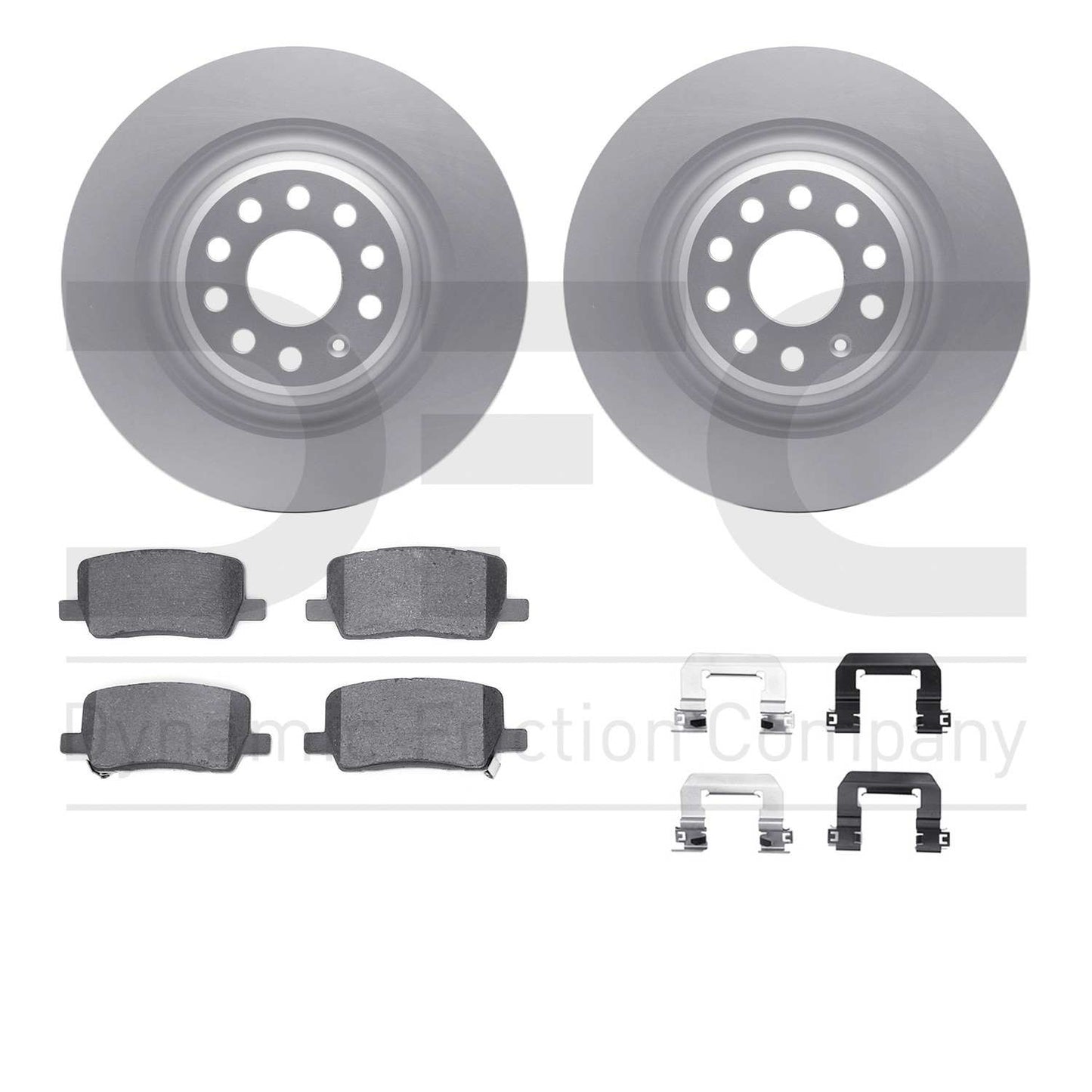 Dynamic Friction Company Disc Brake Kit 4512-26010