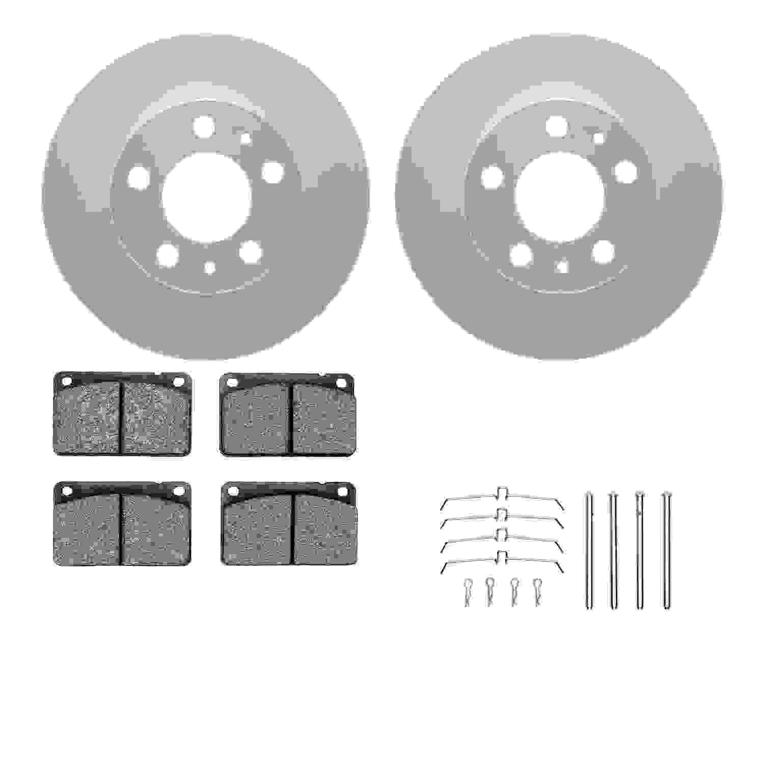 Dynamic Friction Company Disc Brake Kit 4512-27058