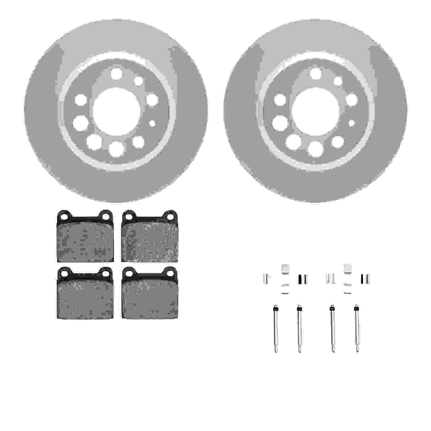 Dynamic Friction Company Disc Brake Kit 4512-27060