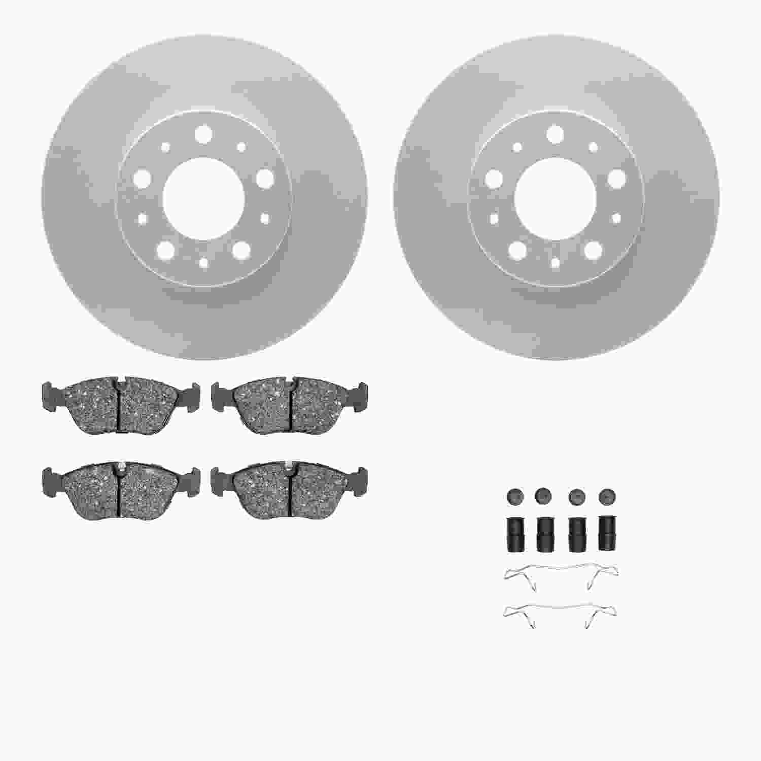 Dynamic Friction Company Disc Brake Kit 4512-27065