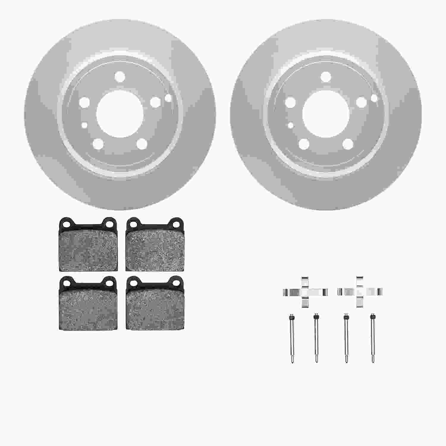 Dynamic Friction Company Disc Brake Kit 4512-27067