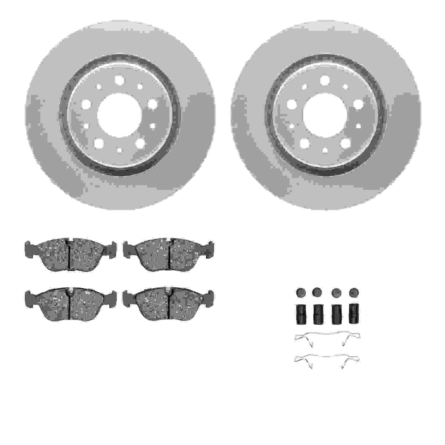 Dynamic Friction Company Disc Brake Kit 4512-27070