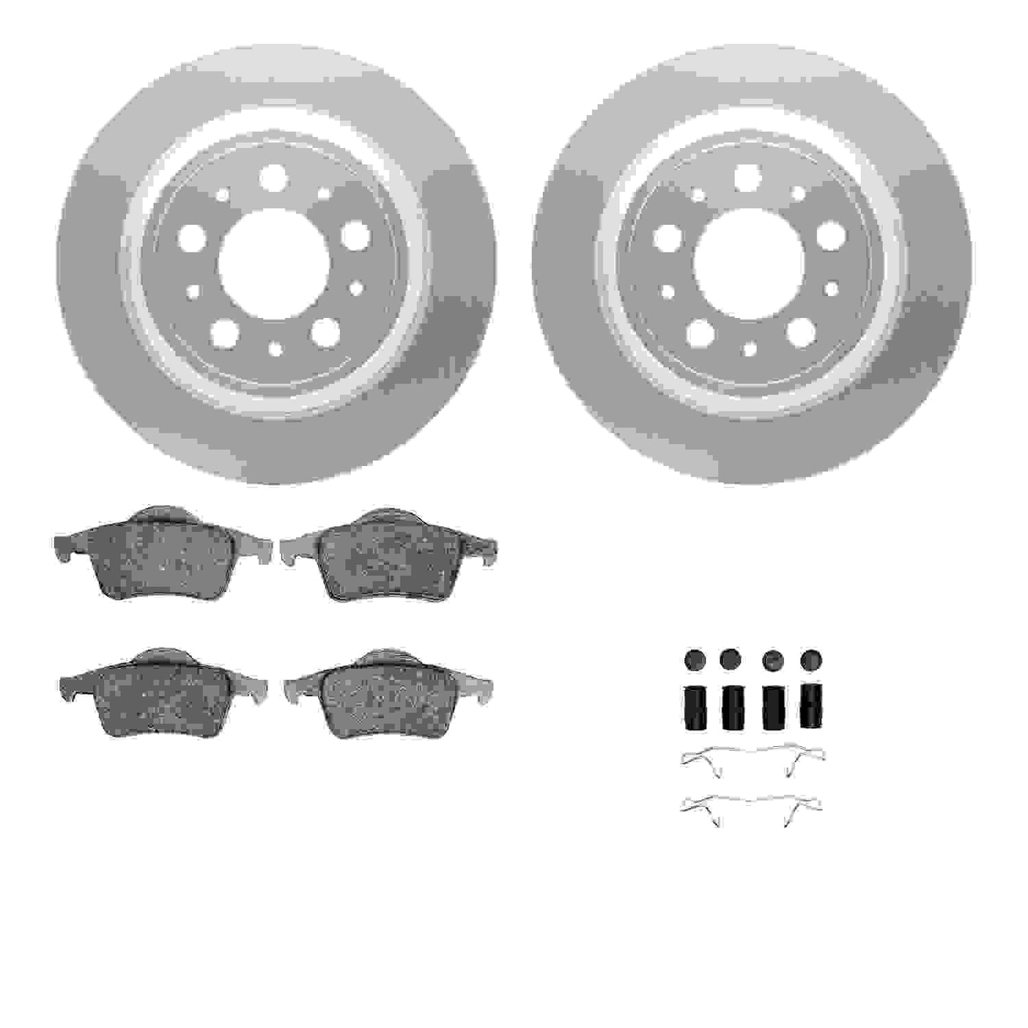 Dynamic Friction Company Disc Brake Kit 4512-27071