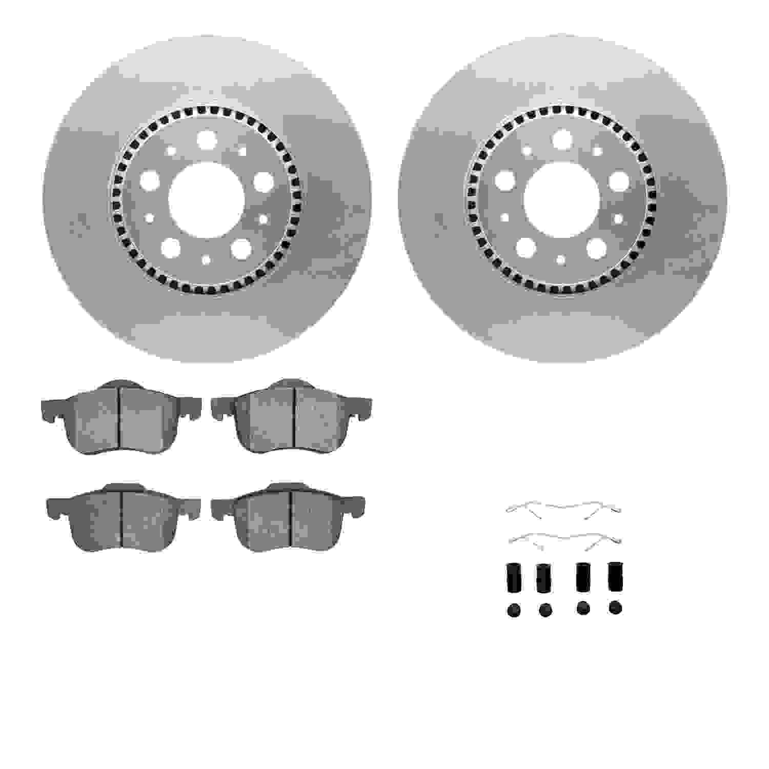 Dynamic Friction Company Disc Brake Kit 4512-27072