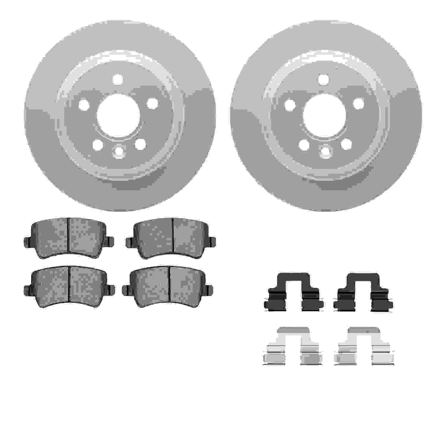 Dynamic Friction Company Disc Brake Kit 4512-27081