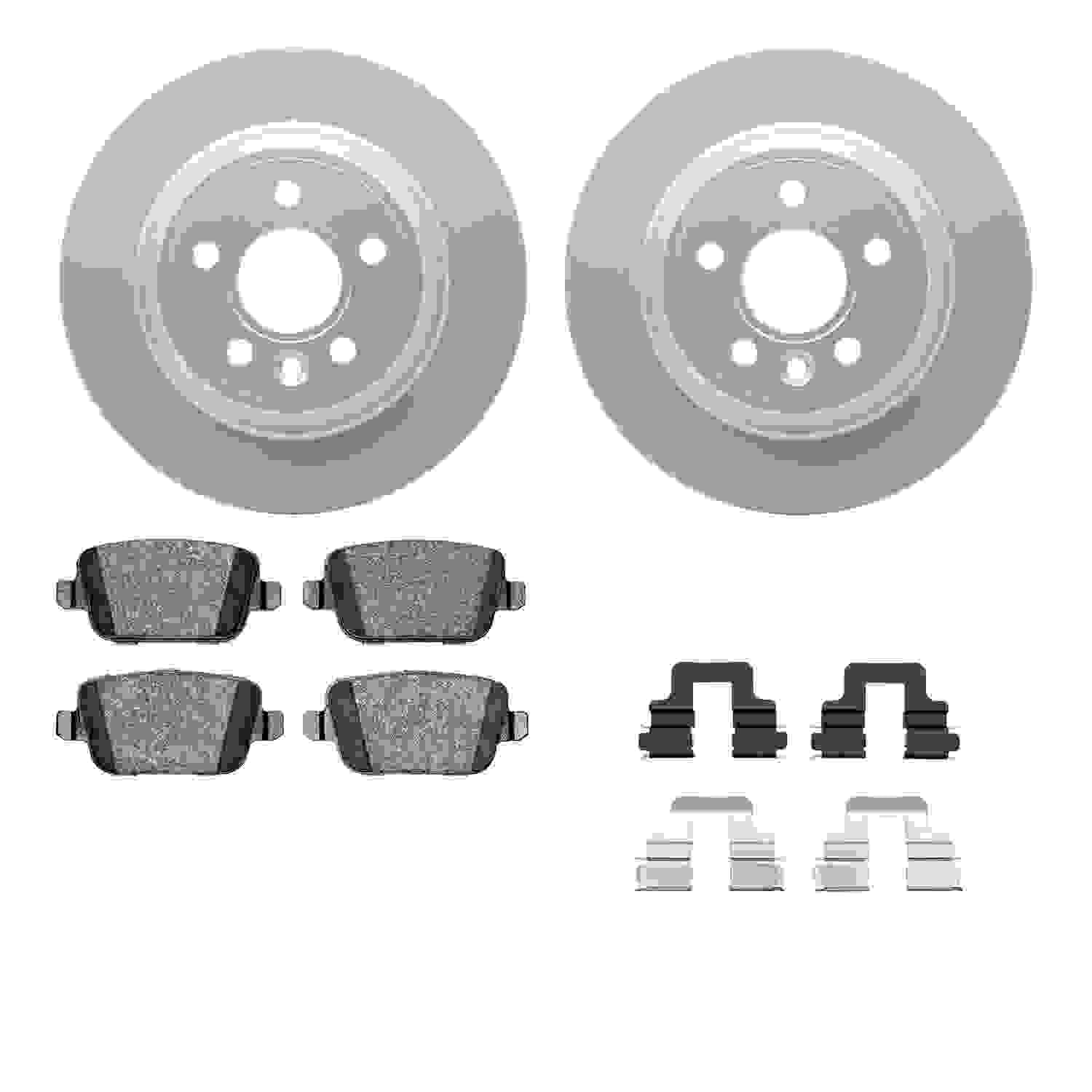 Dynamic Friction Company Disc Brake Kit 4512-27082