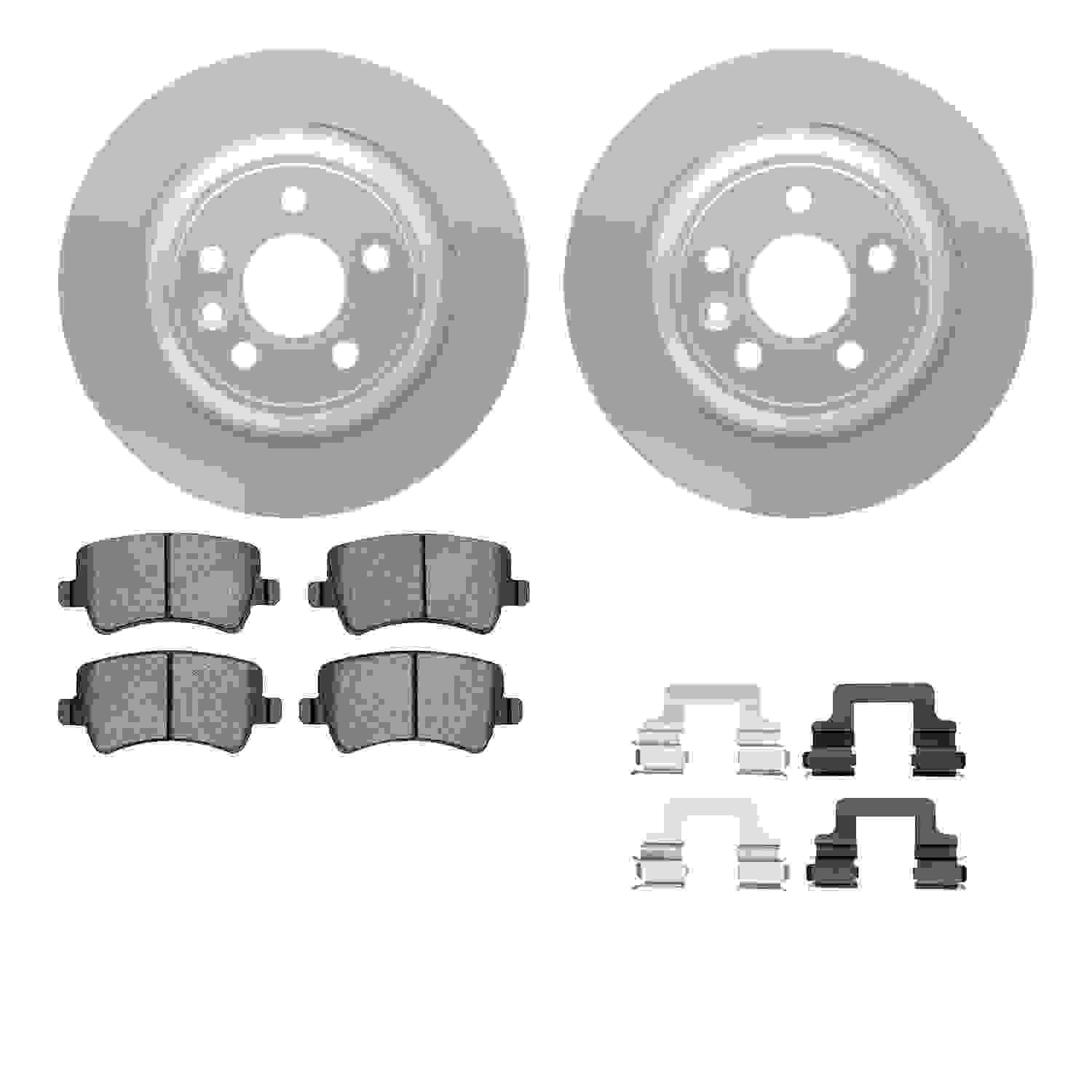 Dynamic Friction Company Disc Brake Kit 4512-27084