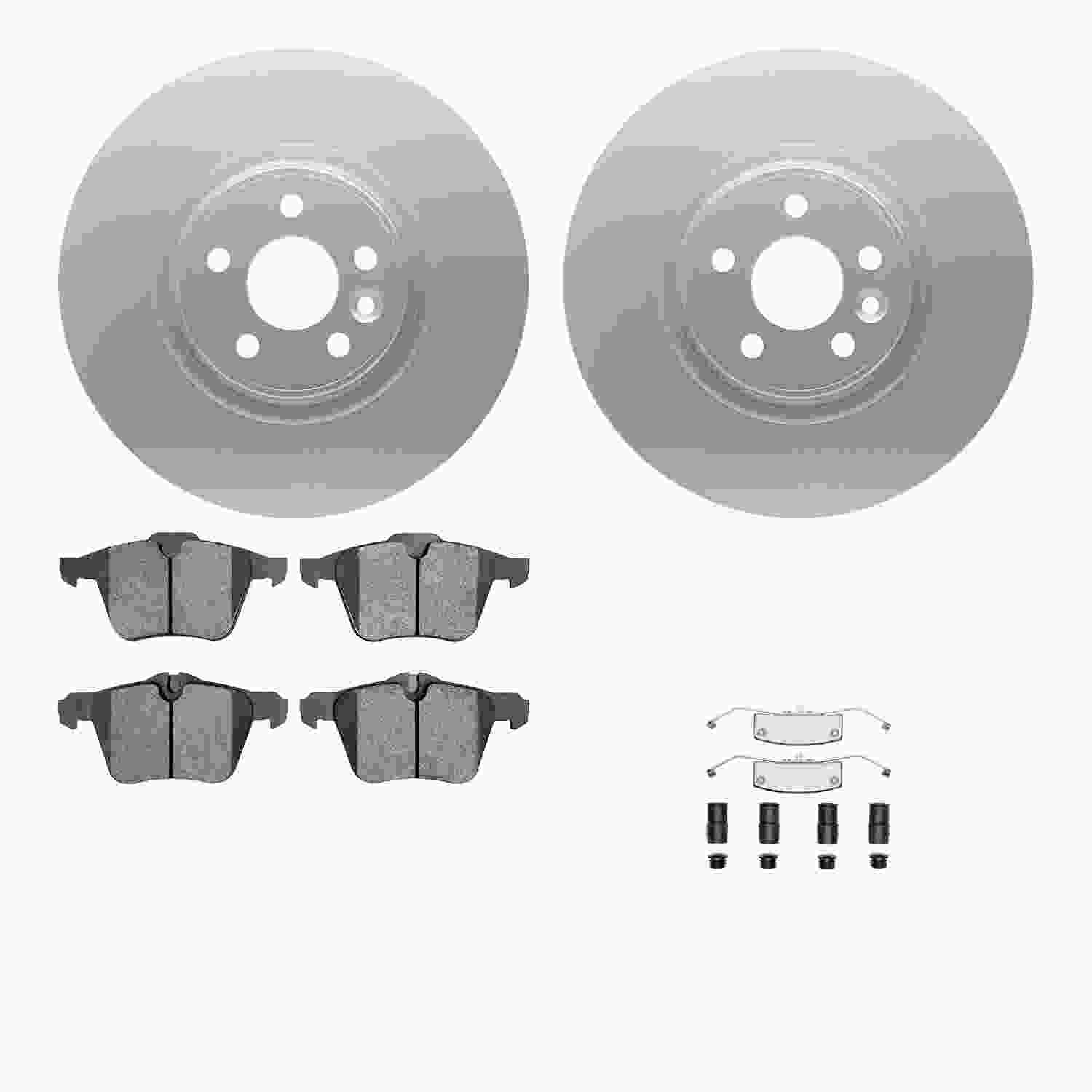 Dynamic Friction Company Disc Brake Kit 4512-27087