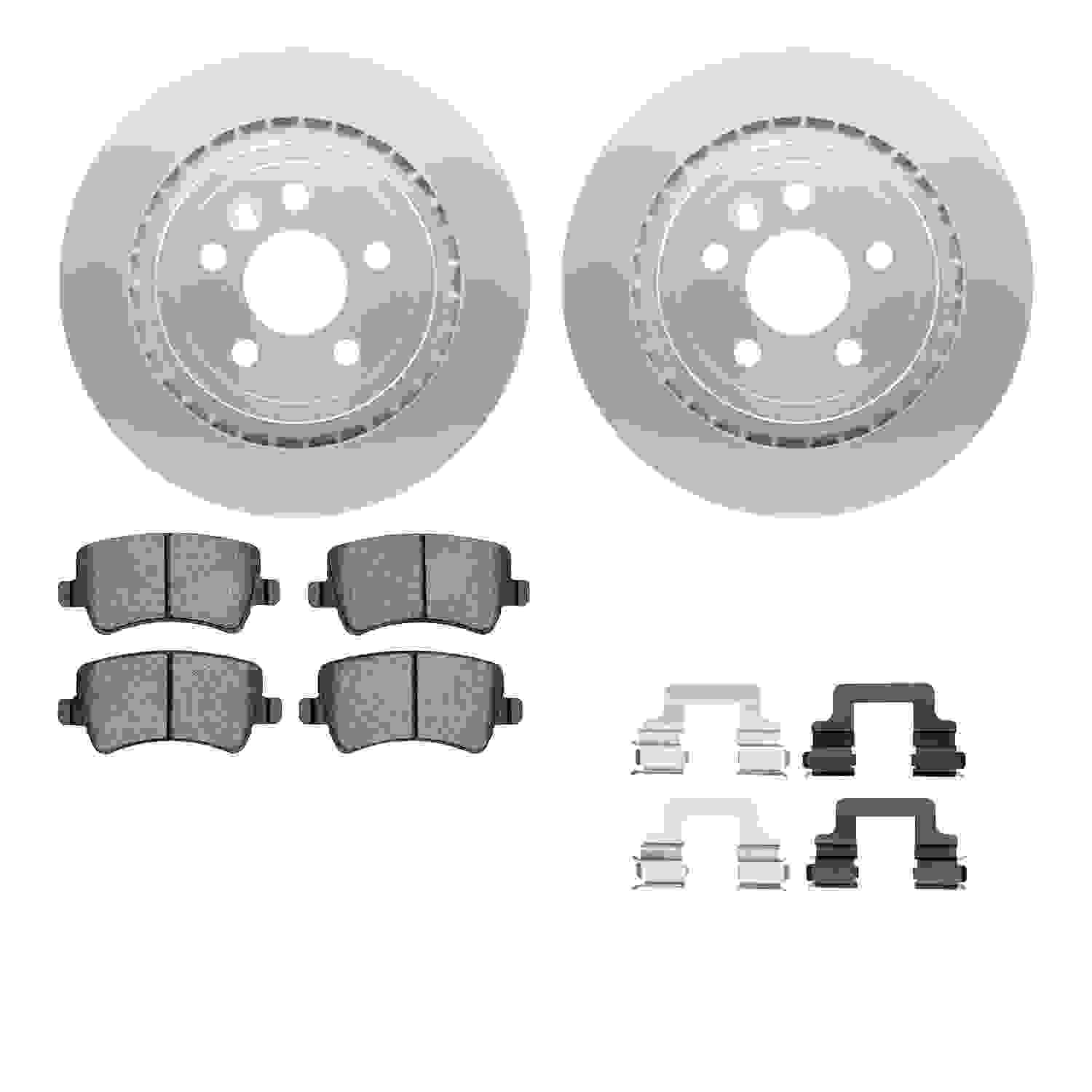 Dynamic Friction Company Disc Brake Kit 4512-27090