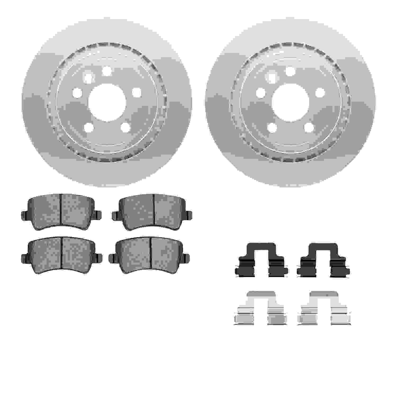 Dynamic Friction Company Disc Brake Kit 4512-27092