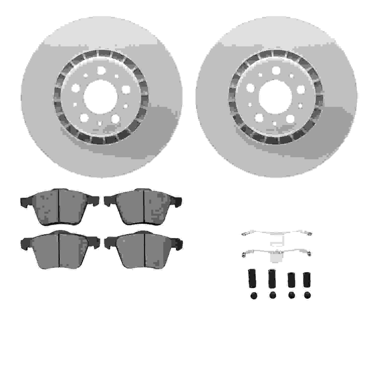 Dynamic Friction Company Disc Brake Kit 4512-27095