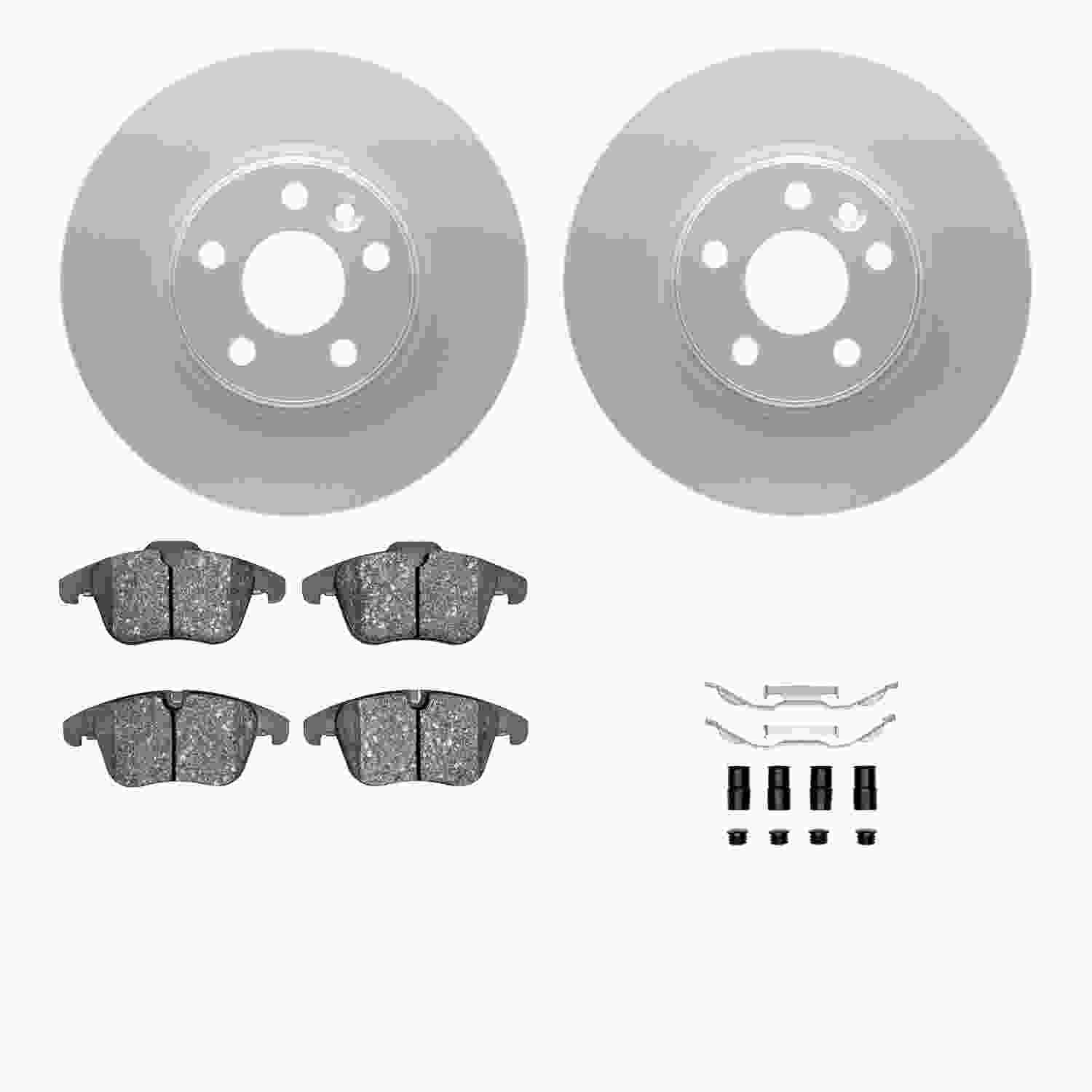 Dynamic Friction Company Disc Brake Kit 4512-27096