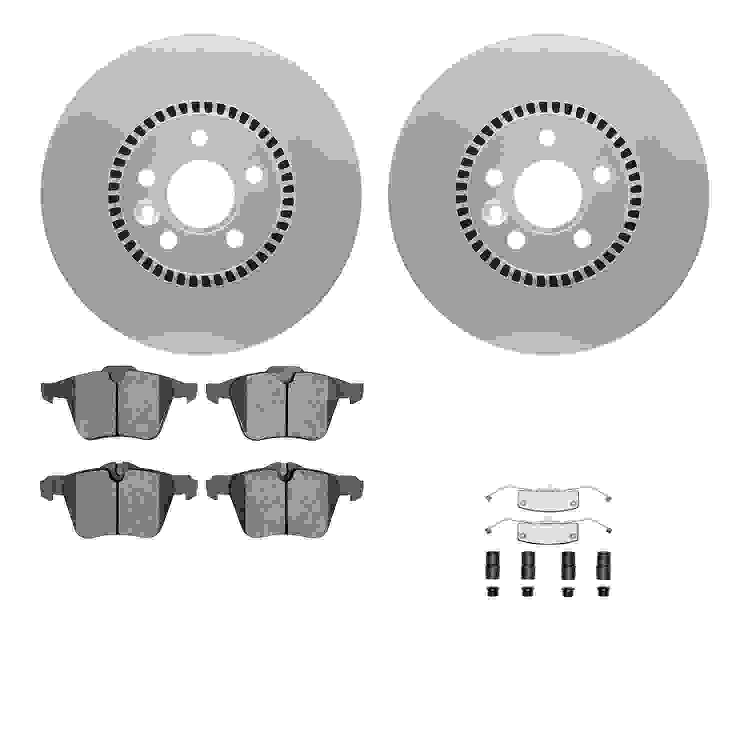 Dynamic Friction Company Disc Brake Kit 4512-27097