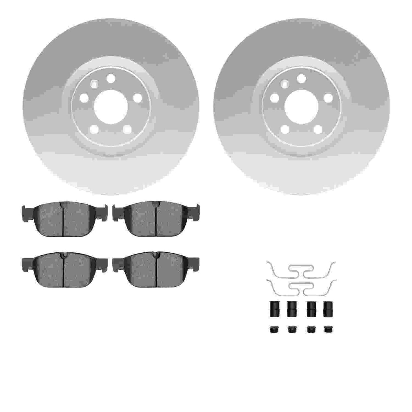 Dynamic Friction Company Disc Brake Kit 4512-27106