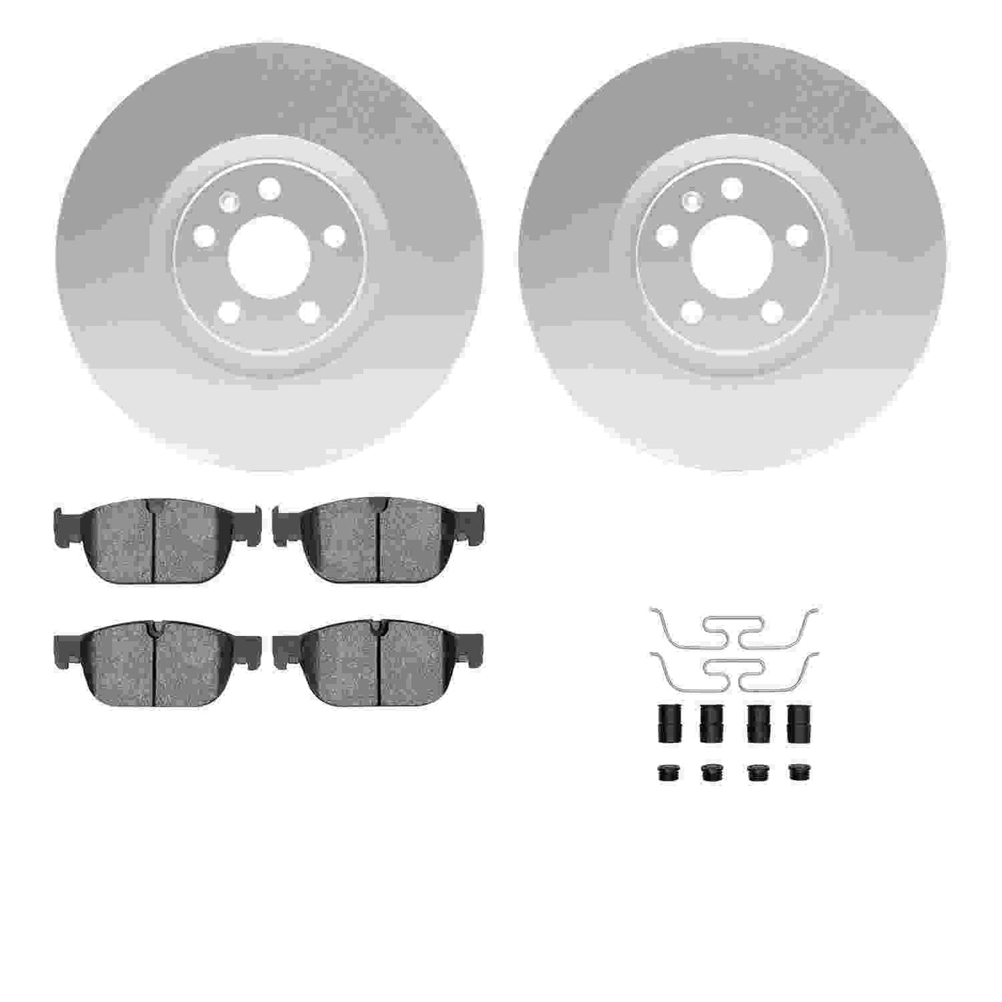 Dynamic Friction Company Disc Brake Kit 4512-27107