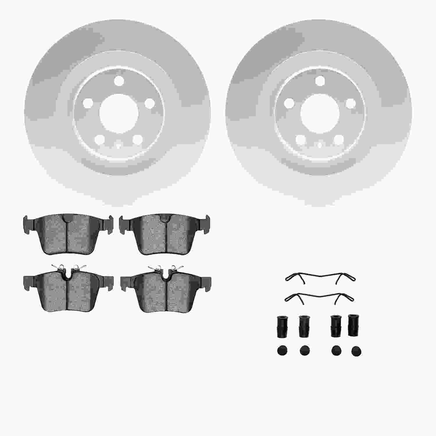 Dynamic Friction Company Disc Brake Kit 4512-27108