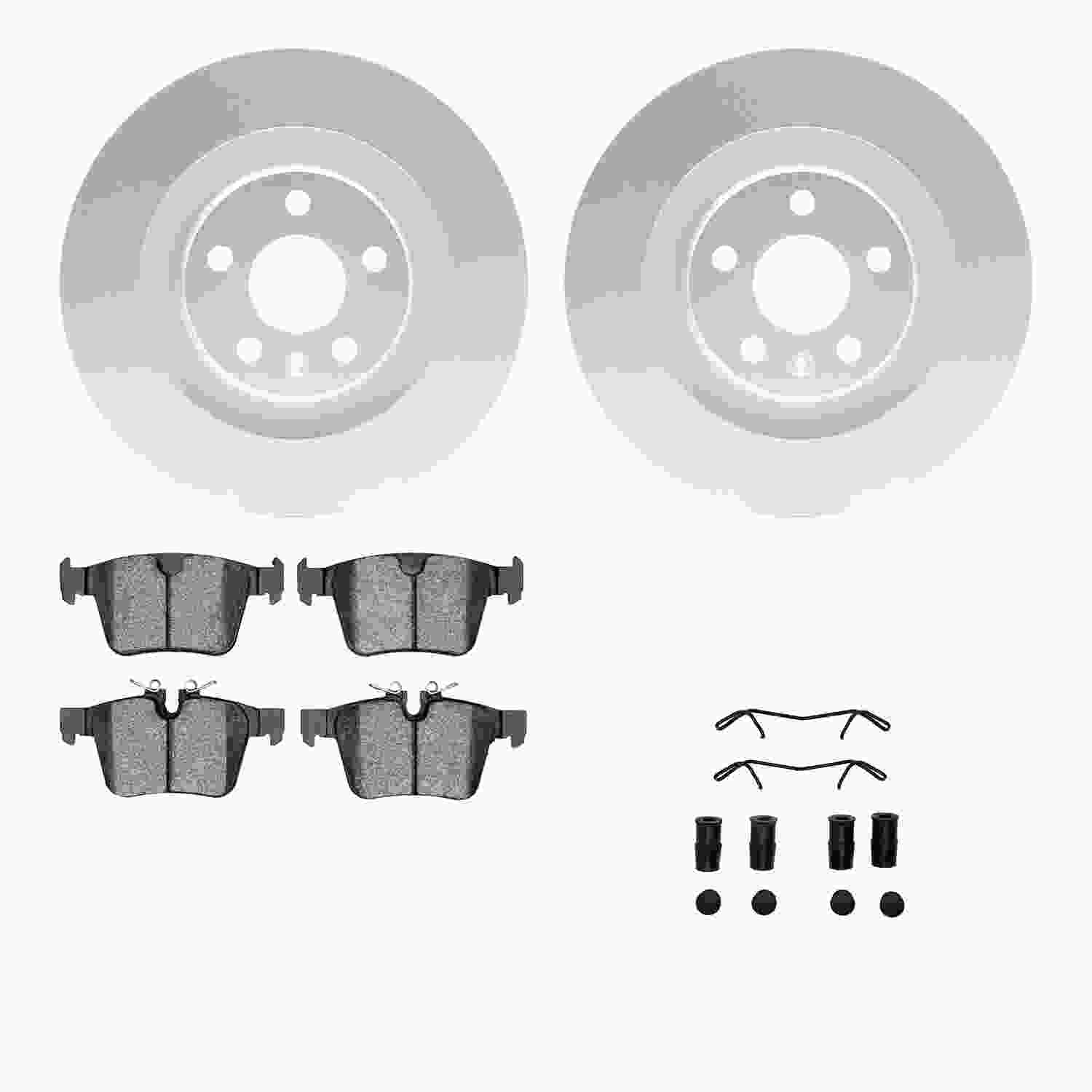 Dynamic Friction Company Disc Brake Kit 4512-27109