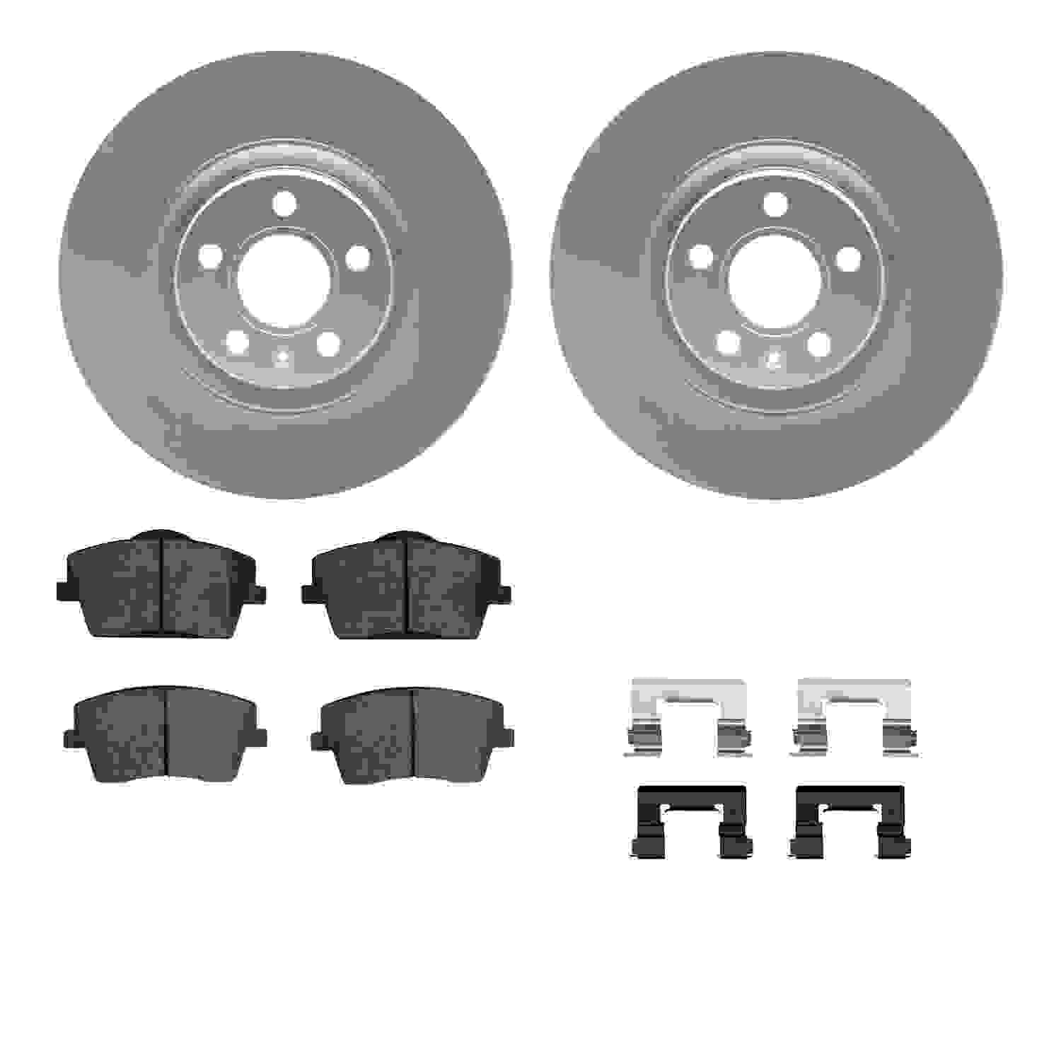 Dynamic Friction Company Disc Brake Kit 4512-27118