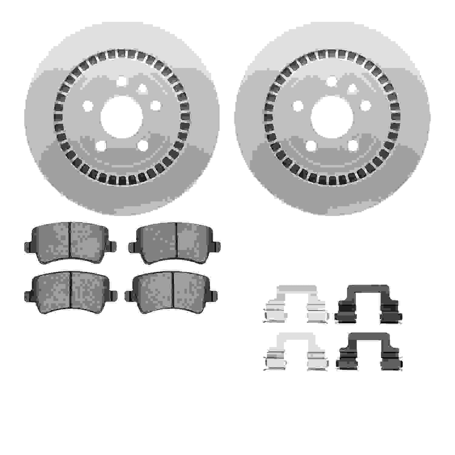 Dynamic Friction Company Disc Brake Kit 4512-27120