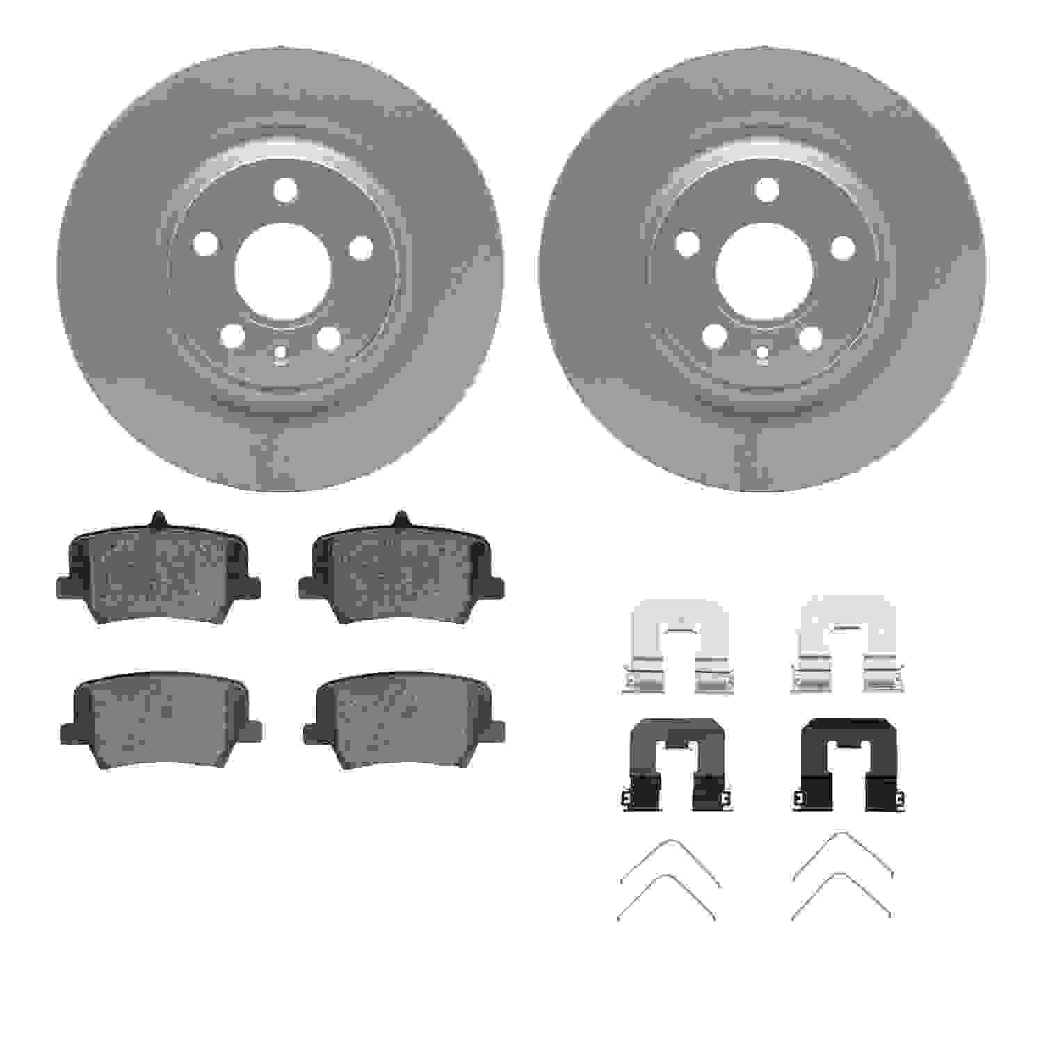 Dynamic Friction Company Disc Brake Kit 4512-27124