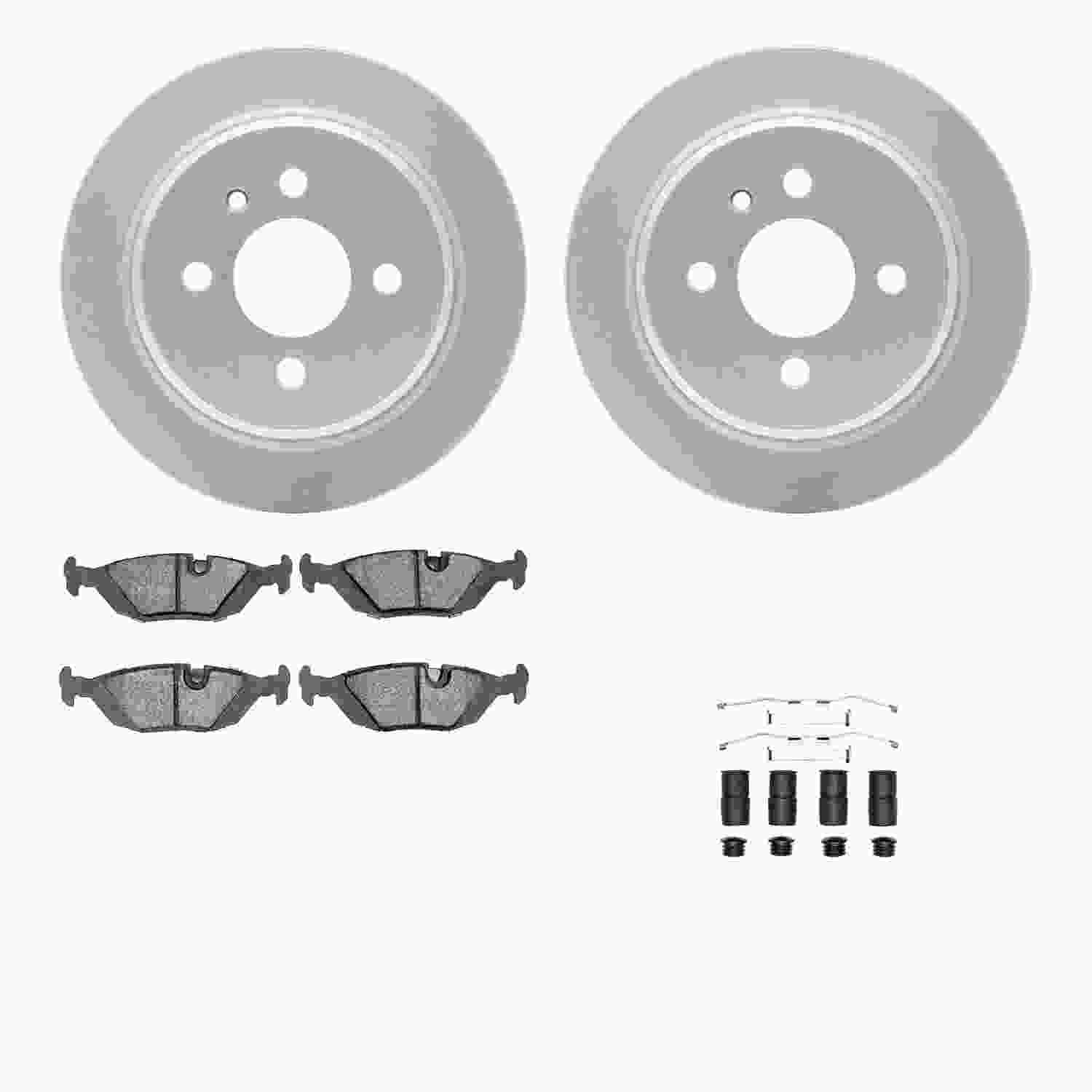 Dynamic Friction Company Disc Brake Kit 4512-31145