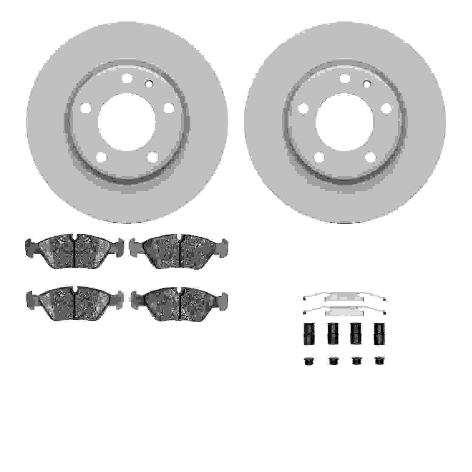 Dynamic Friction Company Disc Brake Kit 4512-31147