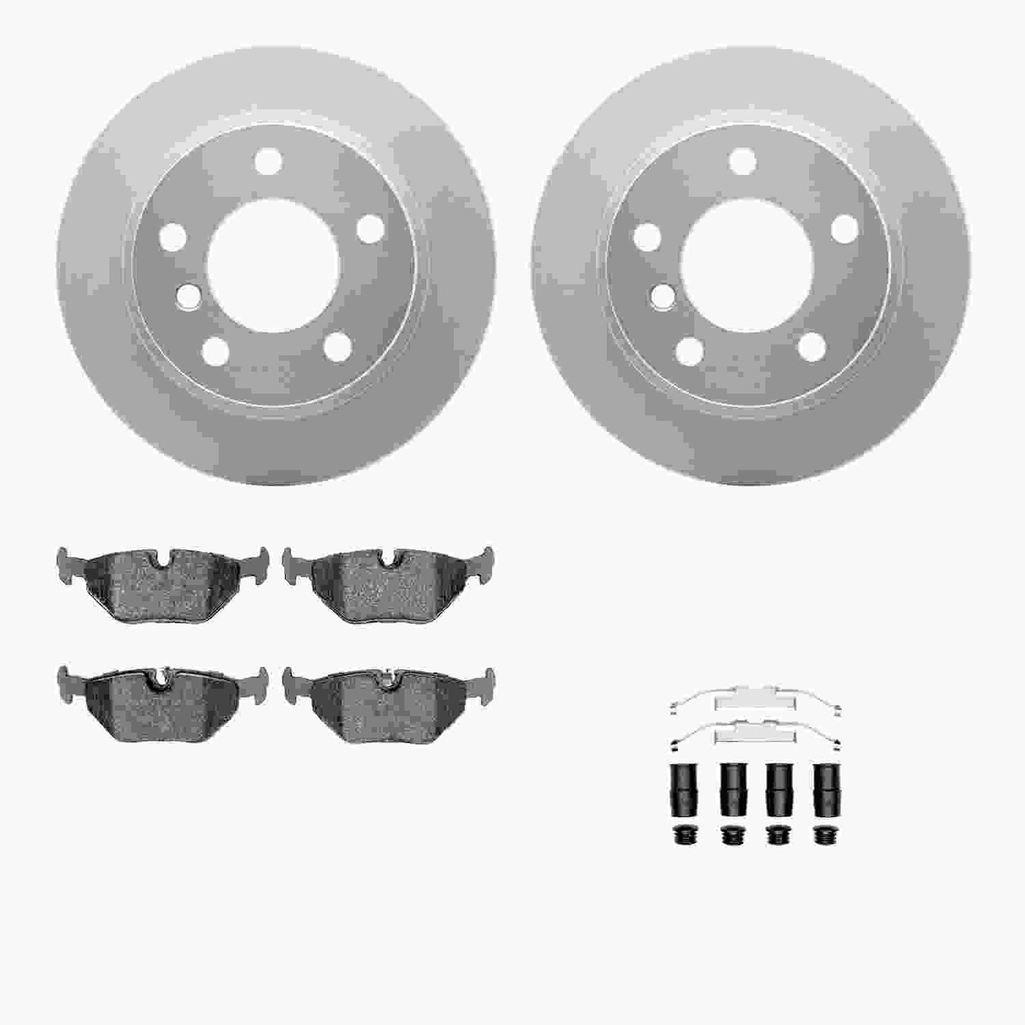 Dynamic Friction Company Disc Brake Kit 4512-31160