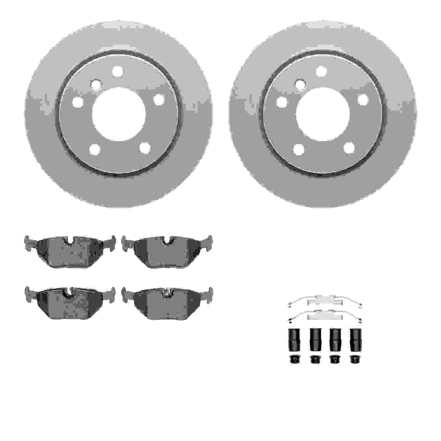 Dynamic Friction Company Disc Brake Kit 4512-31164