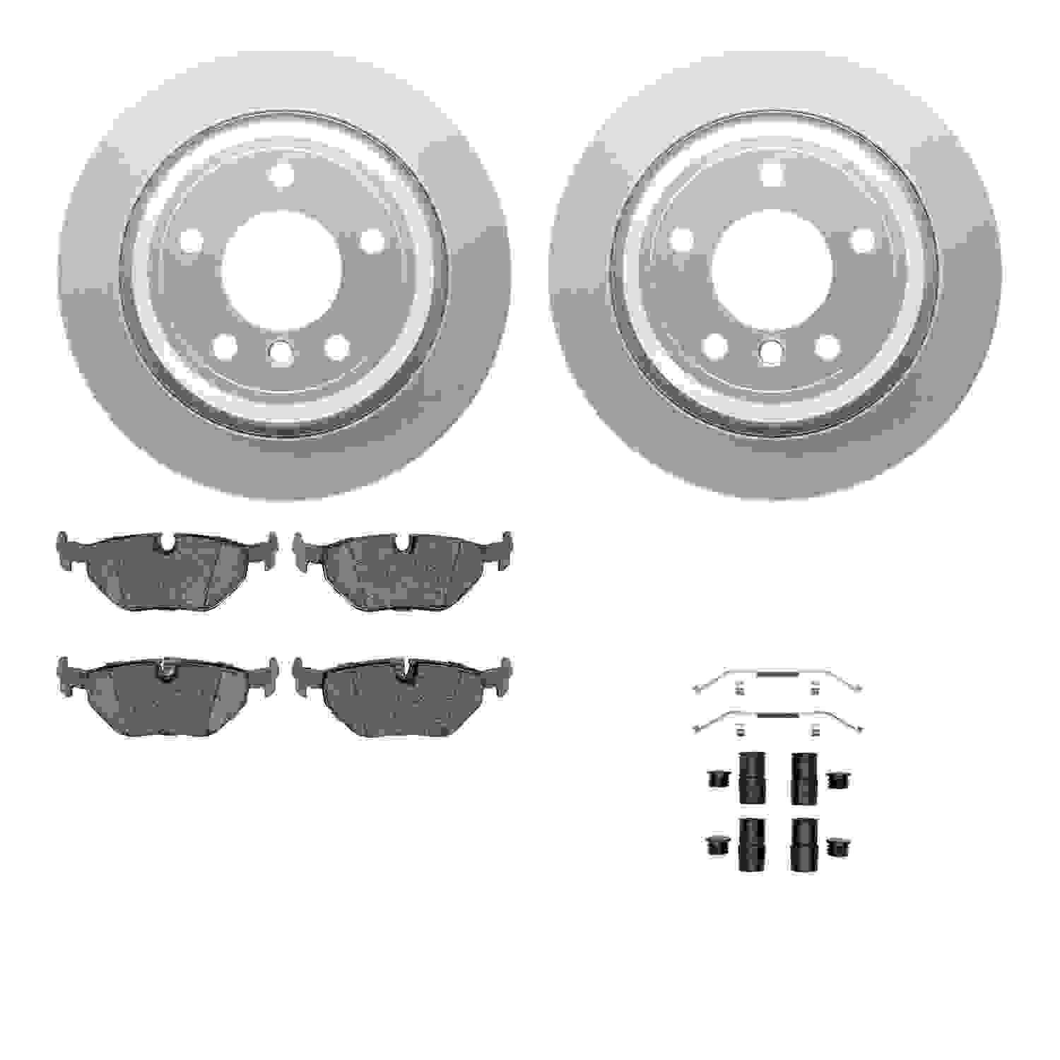 Dynamic Friction Company Disc Brake Kit 4512-31166