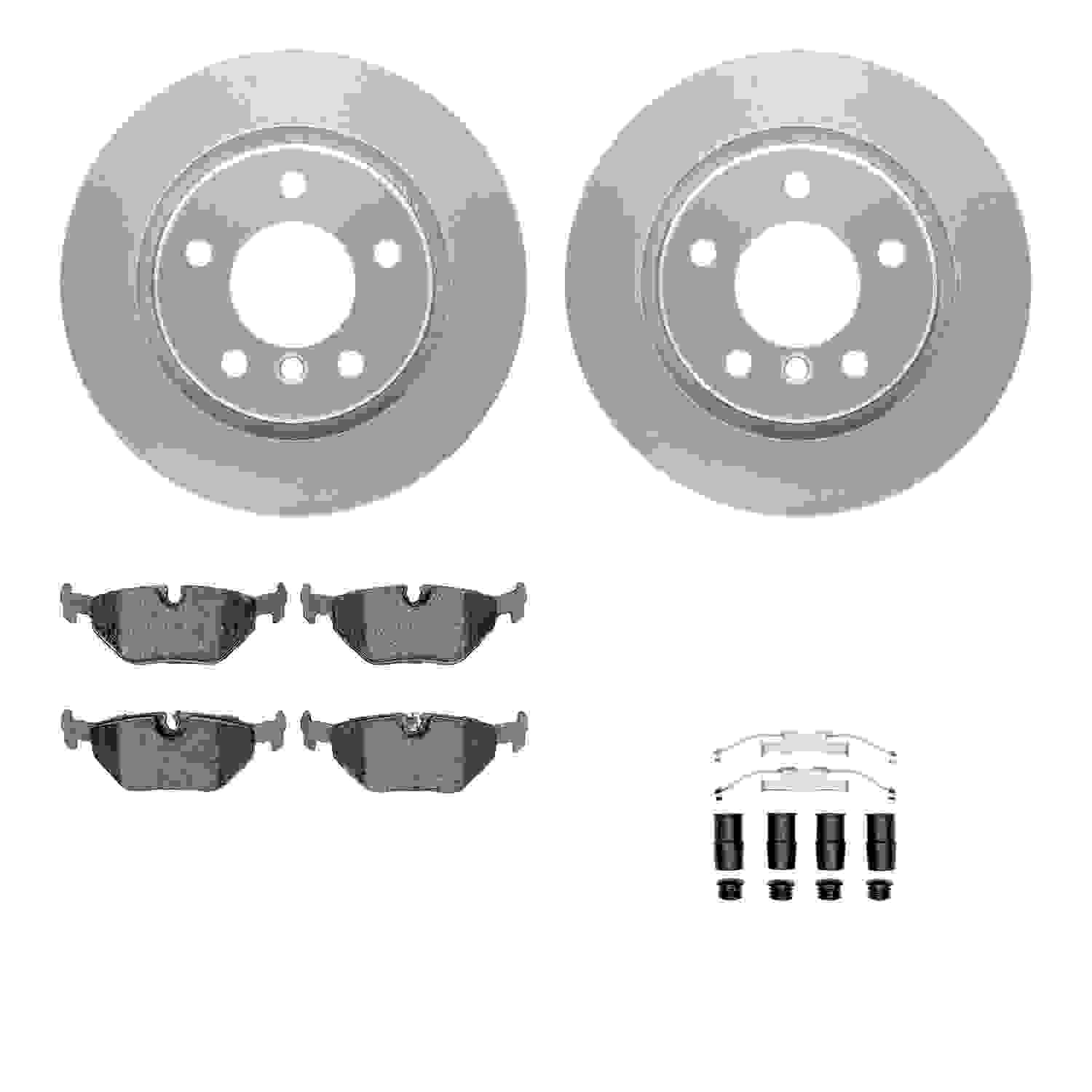 Dynamic Friction Company Disc Brake Kit 4512-31171