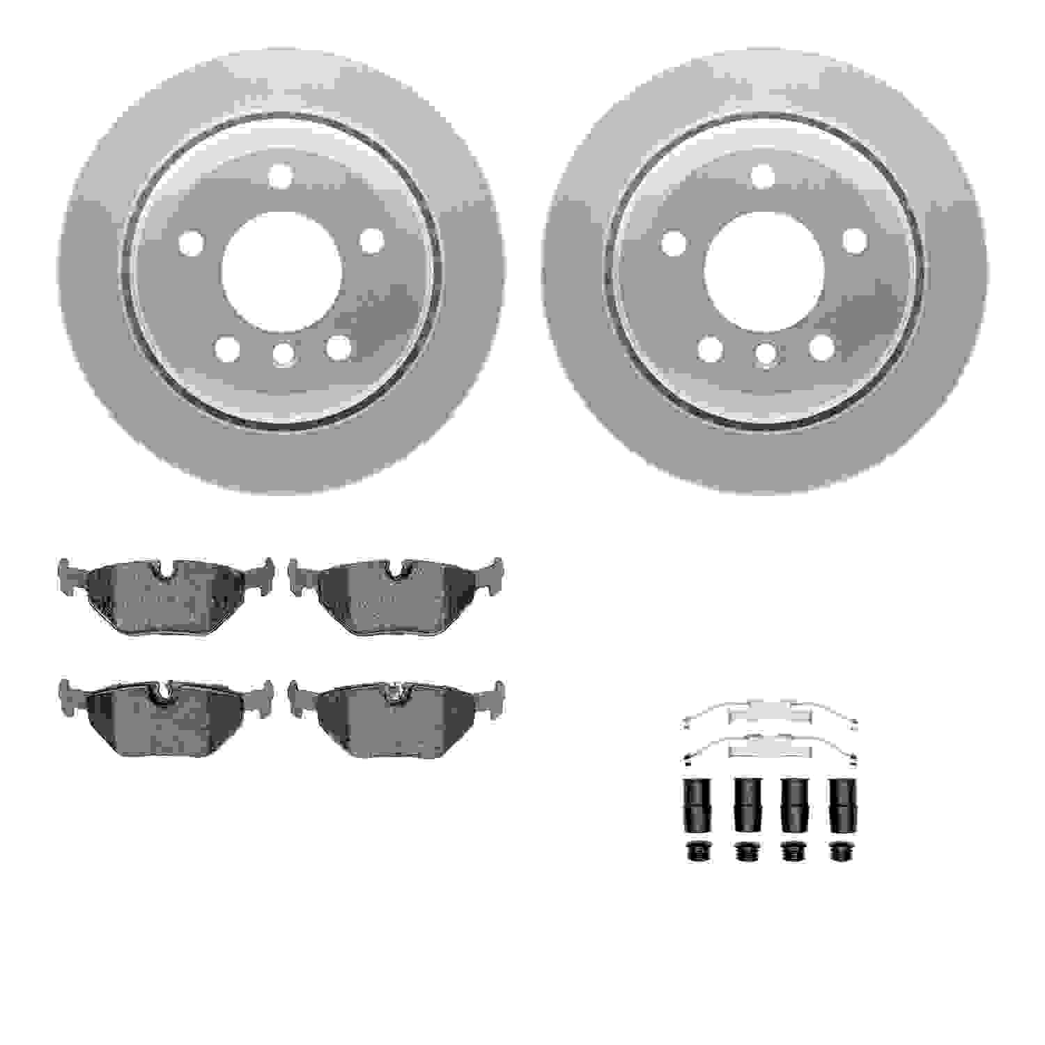 Dynamic Friction Company Disc Brake Kit 4512-31180